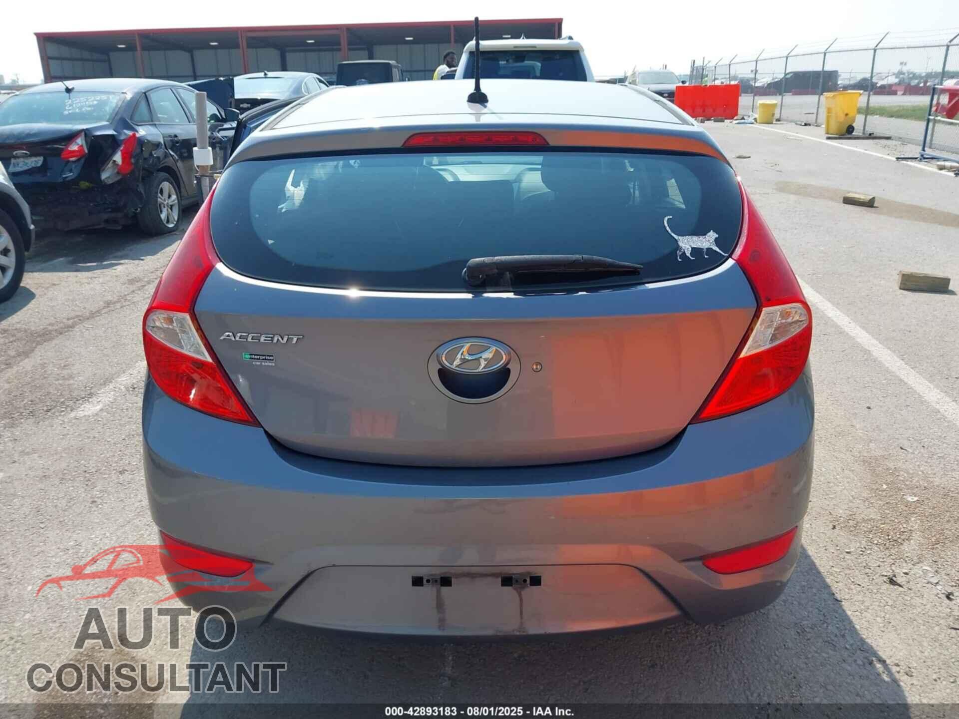 HYUNDAI ACCENT 2017 - KMHCT5AE2HU307441