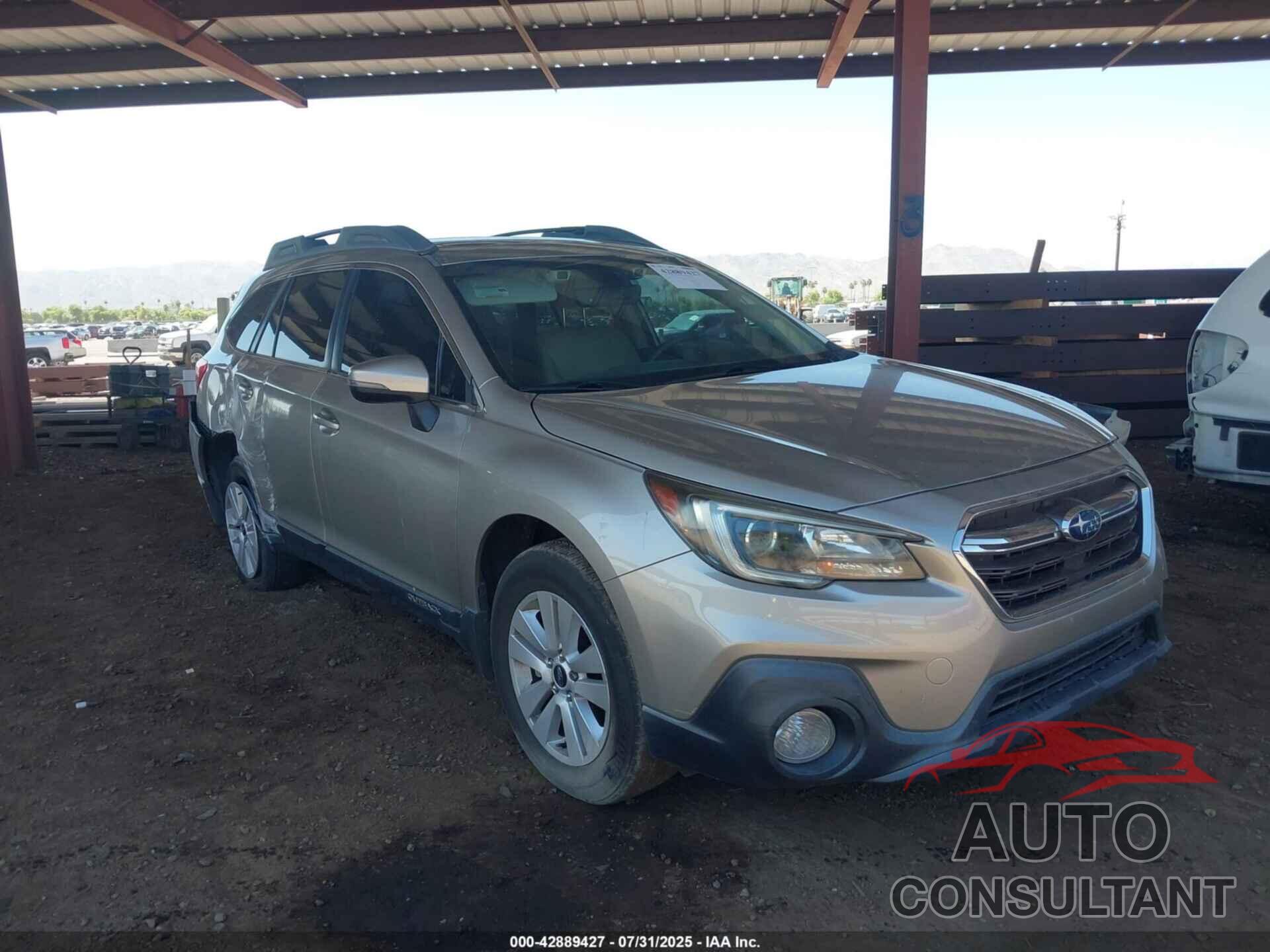SUBARU OUTBACK 2019 - 4S4BSAHC9K3386812