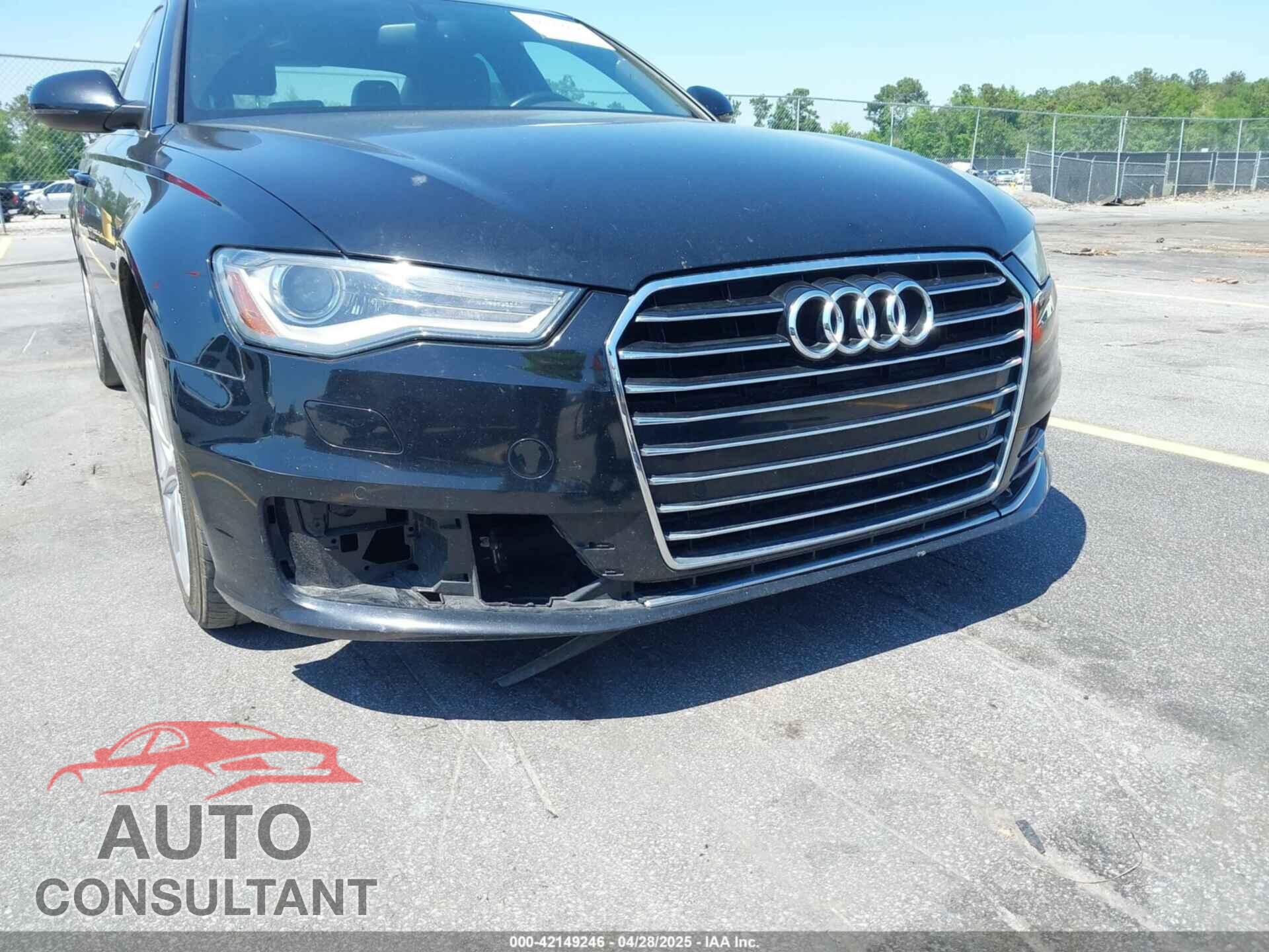 AUDI A6 2016 - WAUCFAFC4GN079394