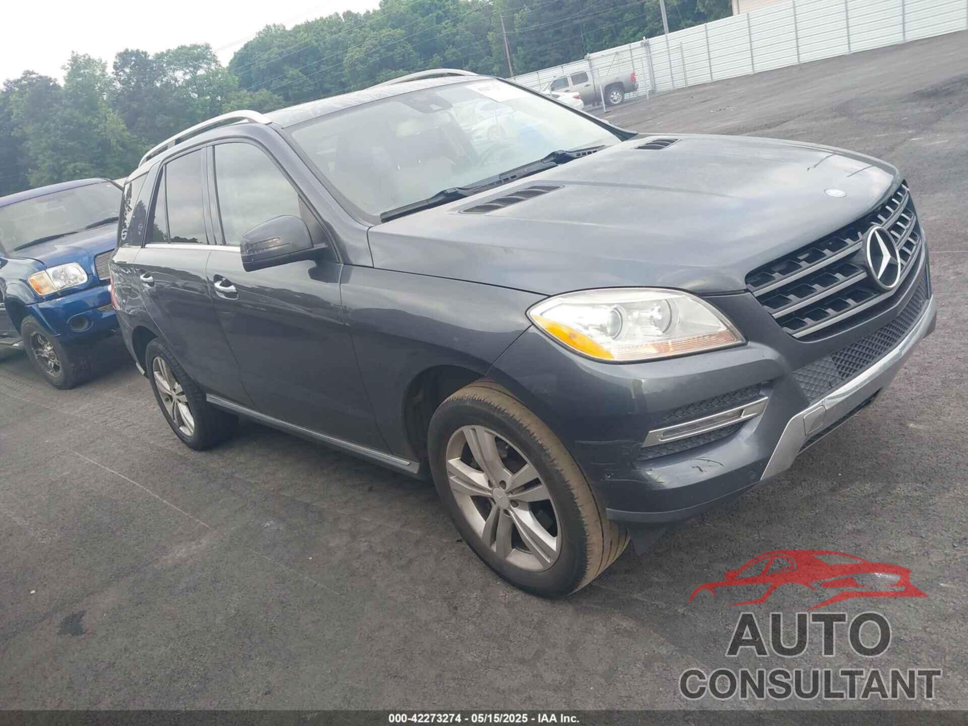 MERCEDES-BENZ ML 350 2013 - 4JGDA5JB2DA218626