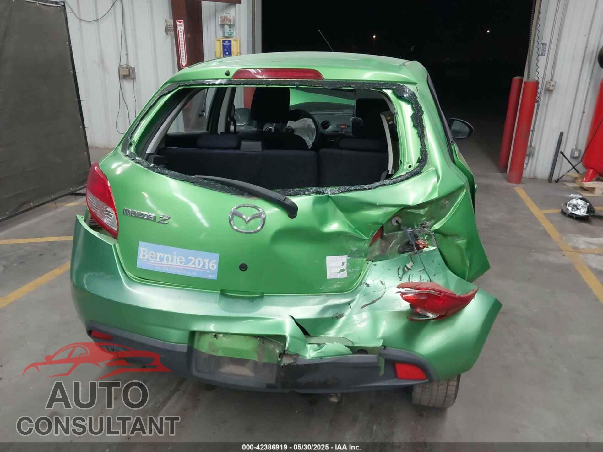 MAZDA MAZDA2 2012 - JM1DE1KY1C0145306