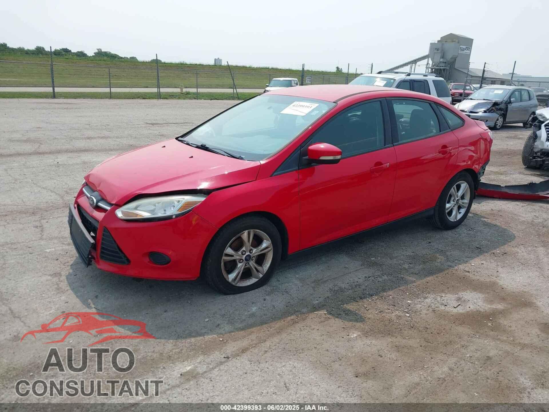 FORD FOCUS 2013 - 1FADP3F25DL314809