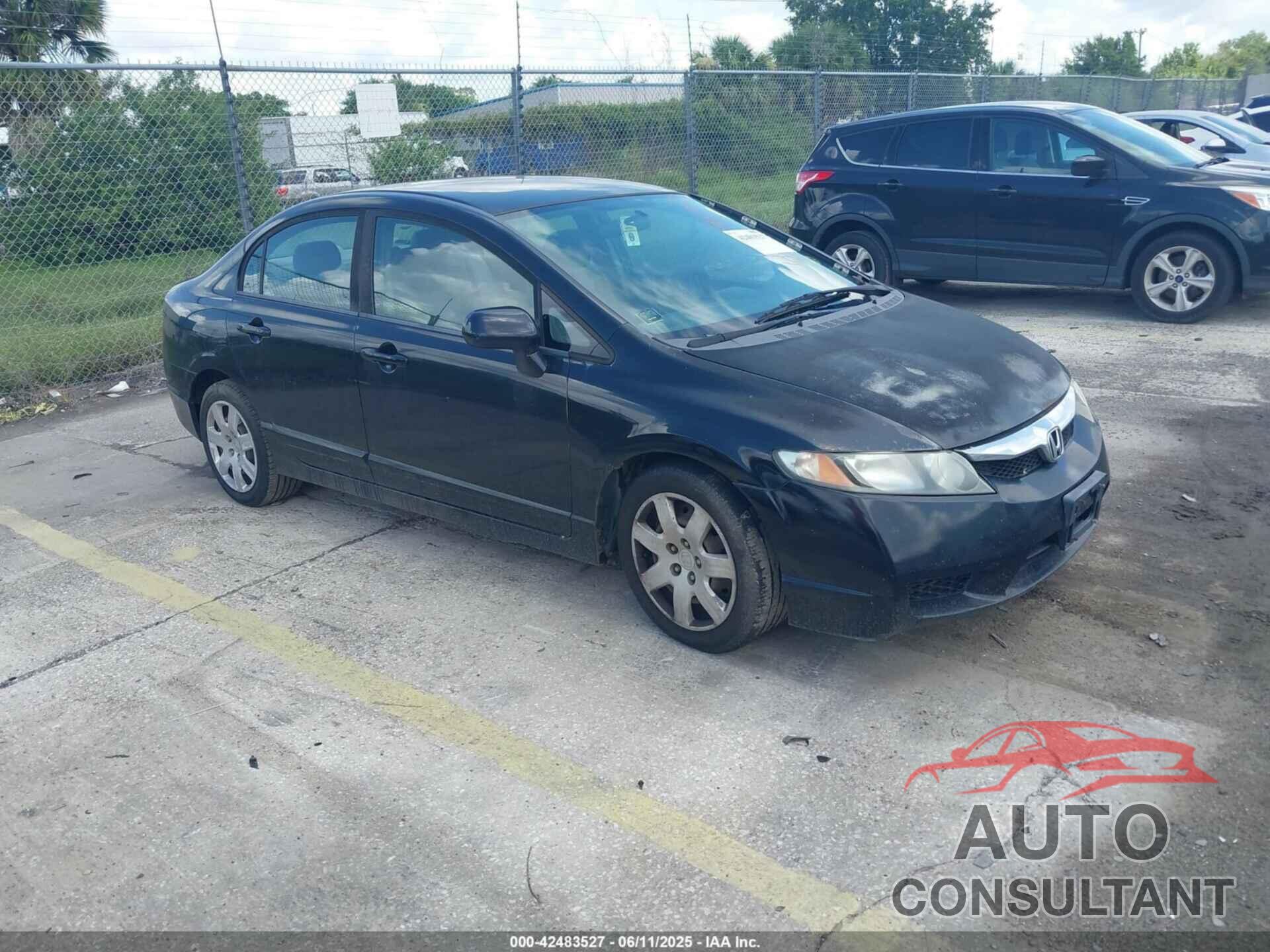 HONDA CIVIC 2009 - 1HGFA165X9L011651