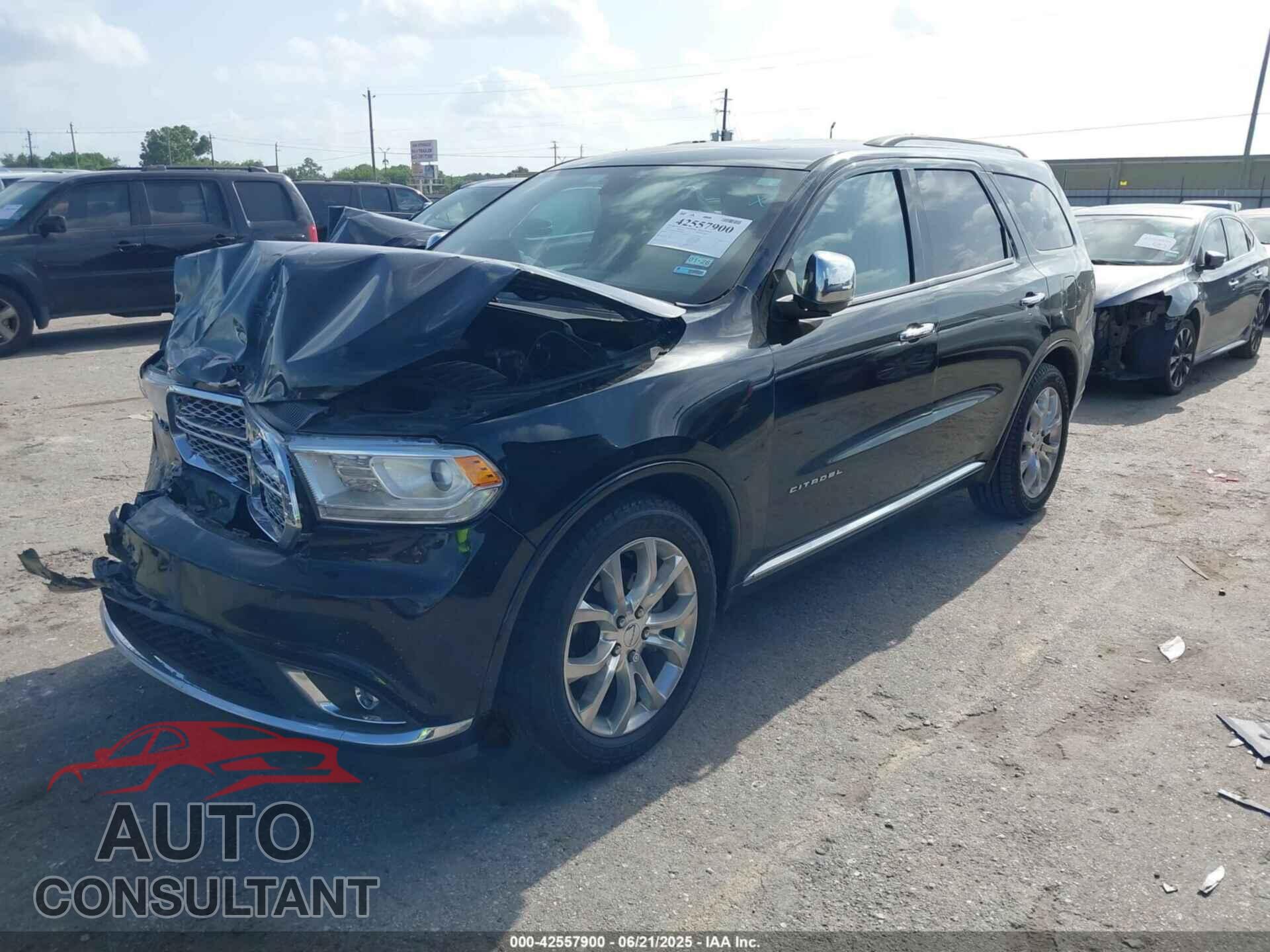 DODGE DURANGO 2017 - 1C4RDHEG6HC660490