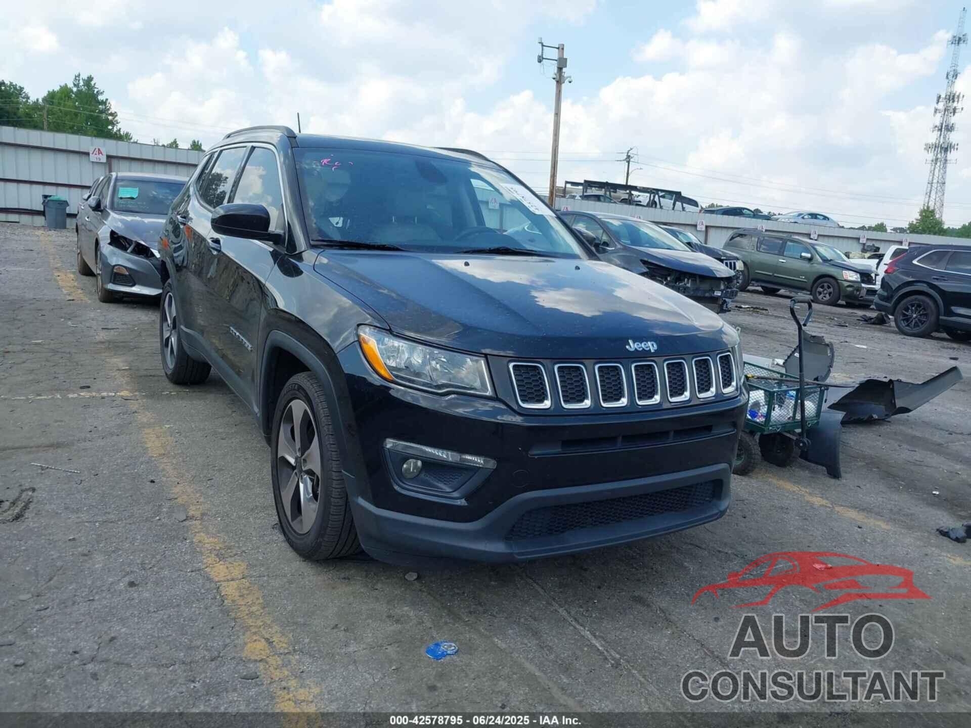JEEP NEW COMPASS 2017 - 3C4NJCBB3HT643332