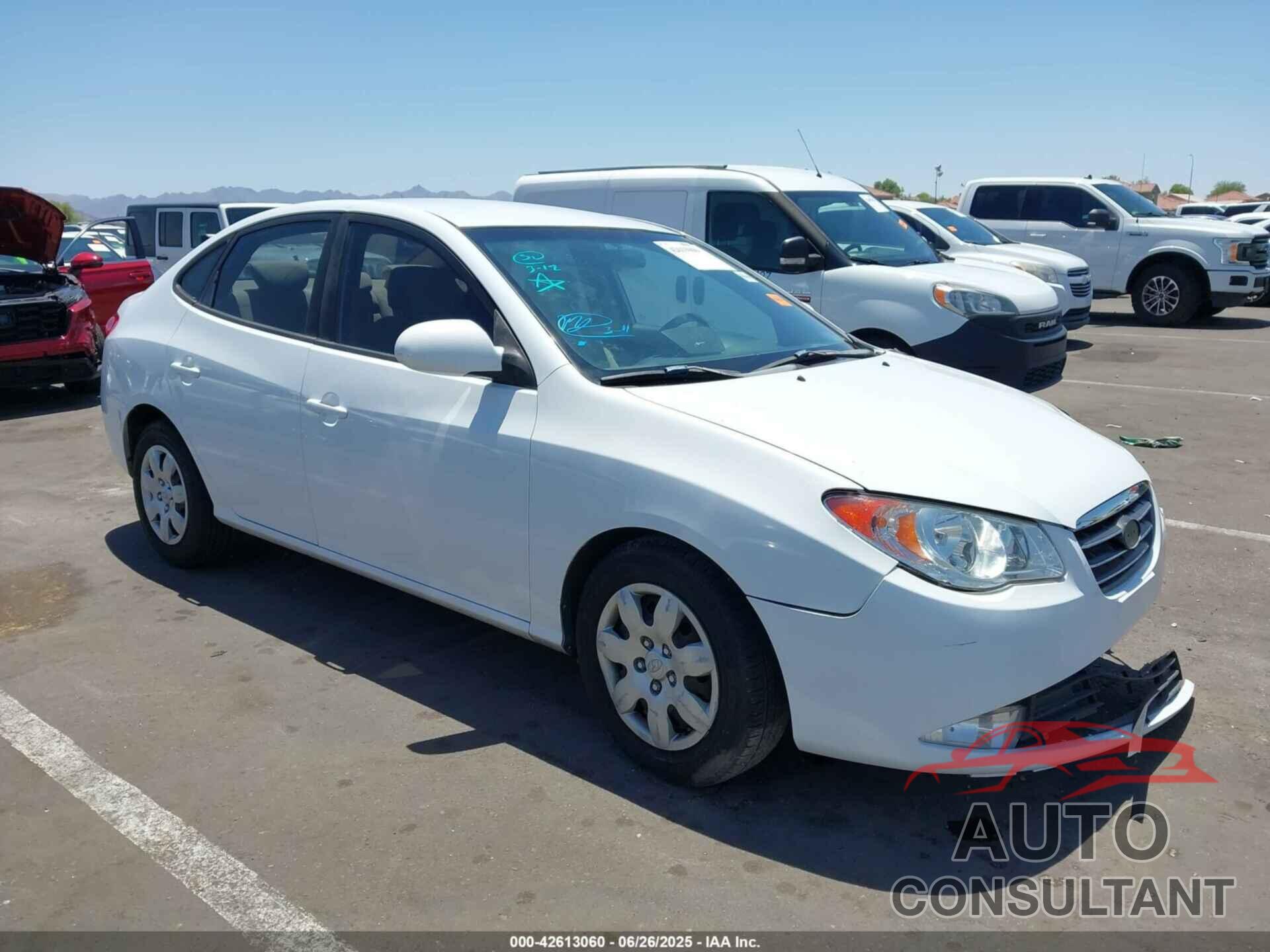 HYUNDAI ELANTRA 2009 - KMHDU46D79U679614