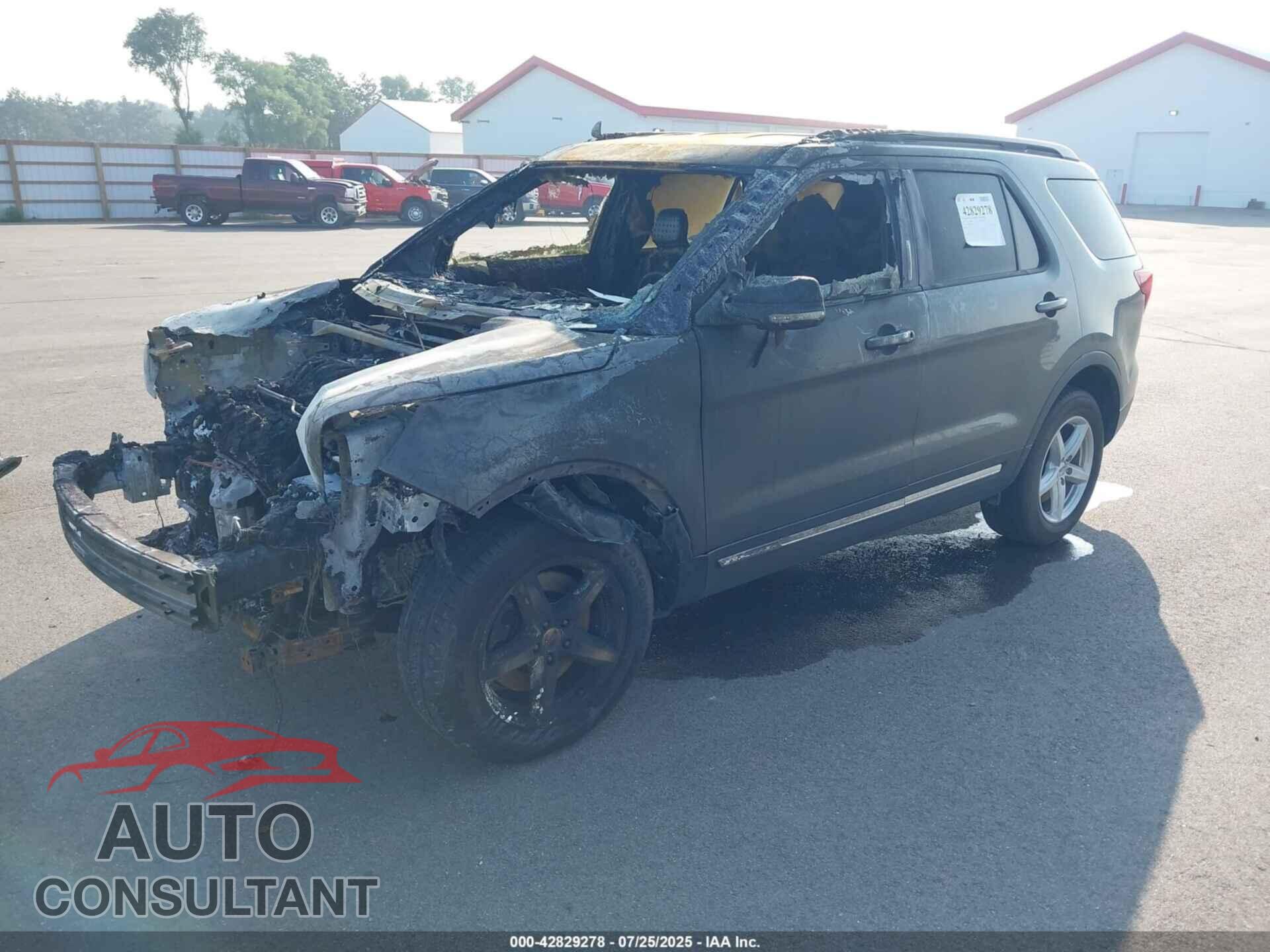 FORD EXPLORER 2017 - 1FM5K8D83HGD41485