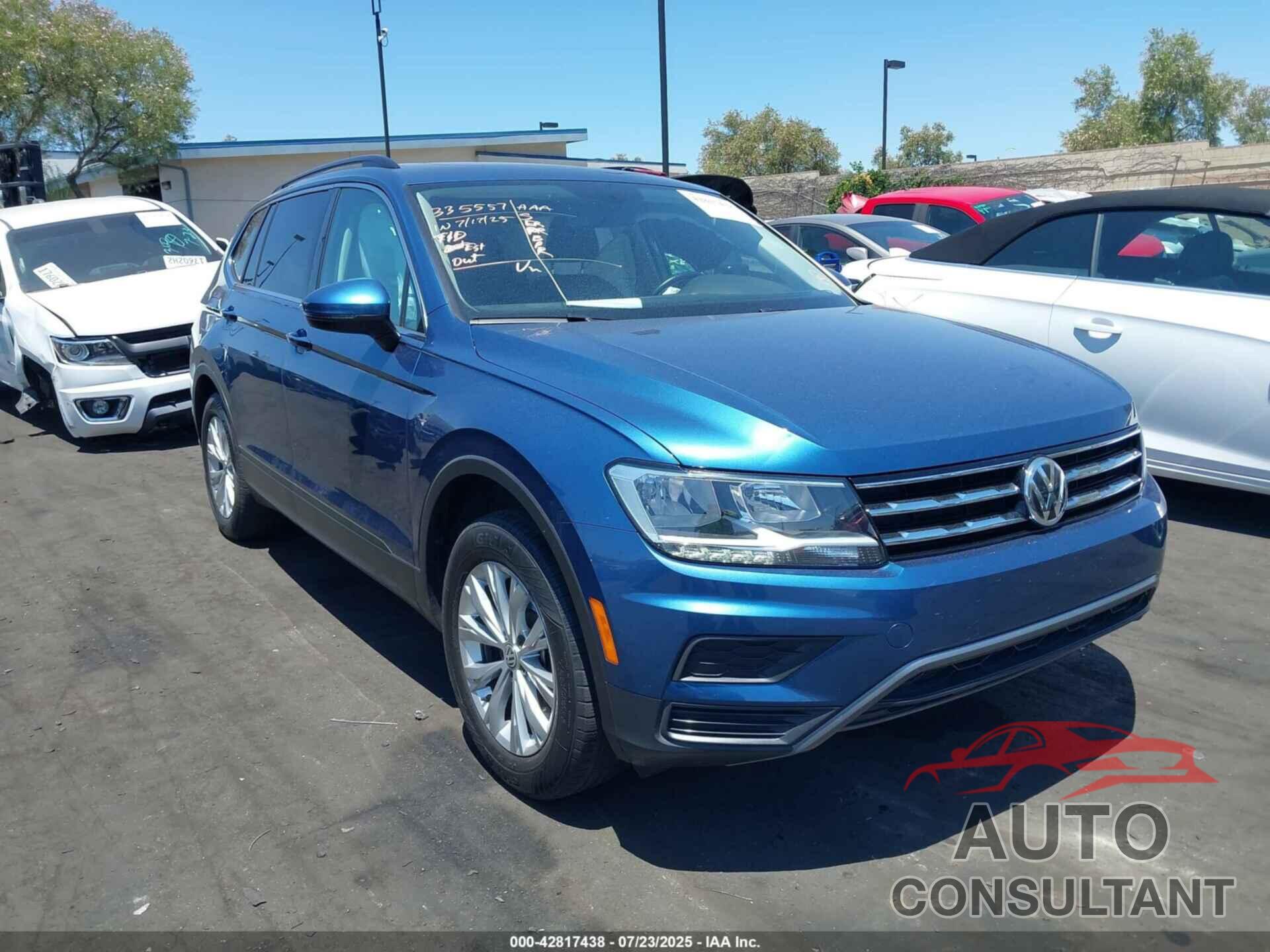 VOLKSWAGEN TIGUAN 2019 - 3VV3B7AX6KM078800