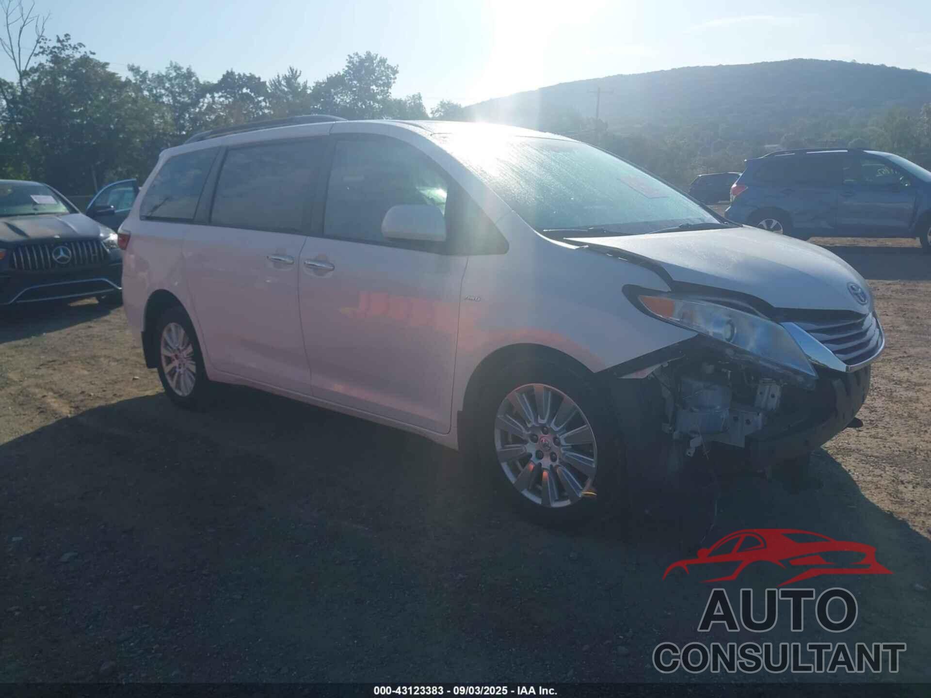 TOYOTA SIENNA 2017 - 5TDDZ3DC6HS167193
