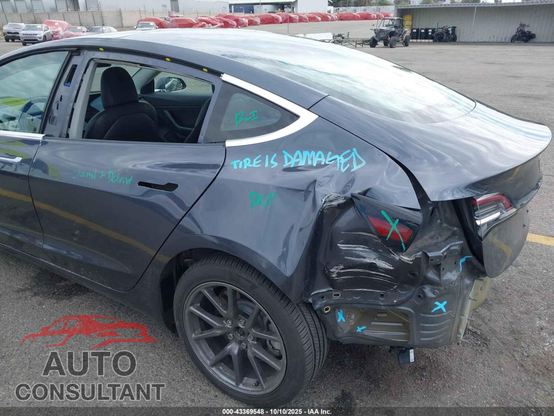 TESLA MODEL 3 2018 - 5YJ3E1EA7JF047485