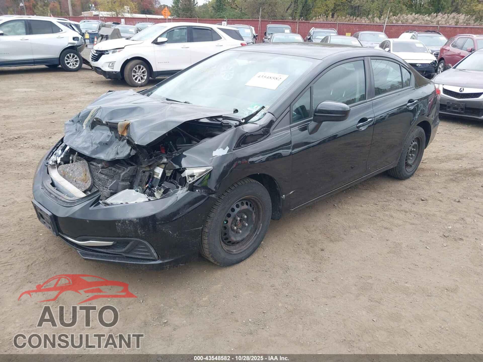 HONDA CIVIC 2014 - 2HGFB2F59EH537232