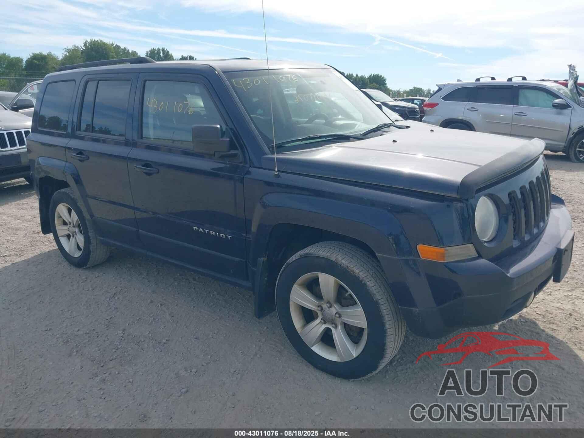 JEEP PATRIOT 2012 - 1C4NJRBB4CD599827
