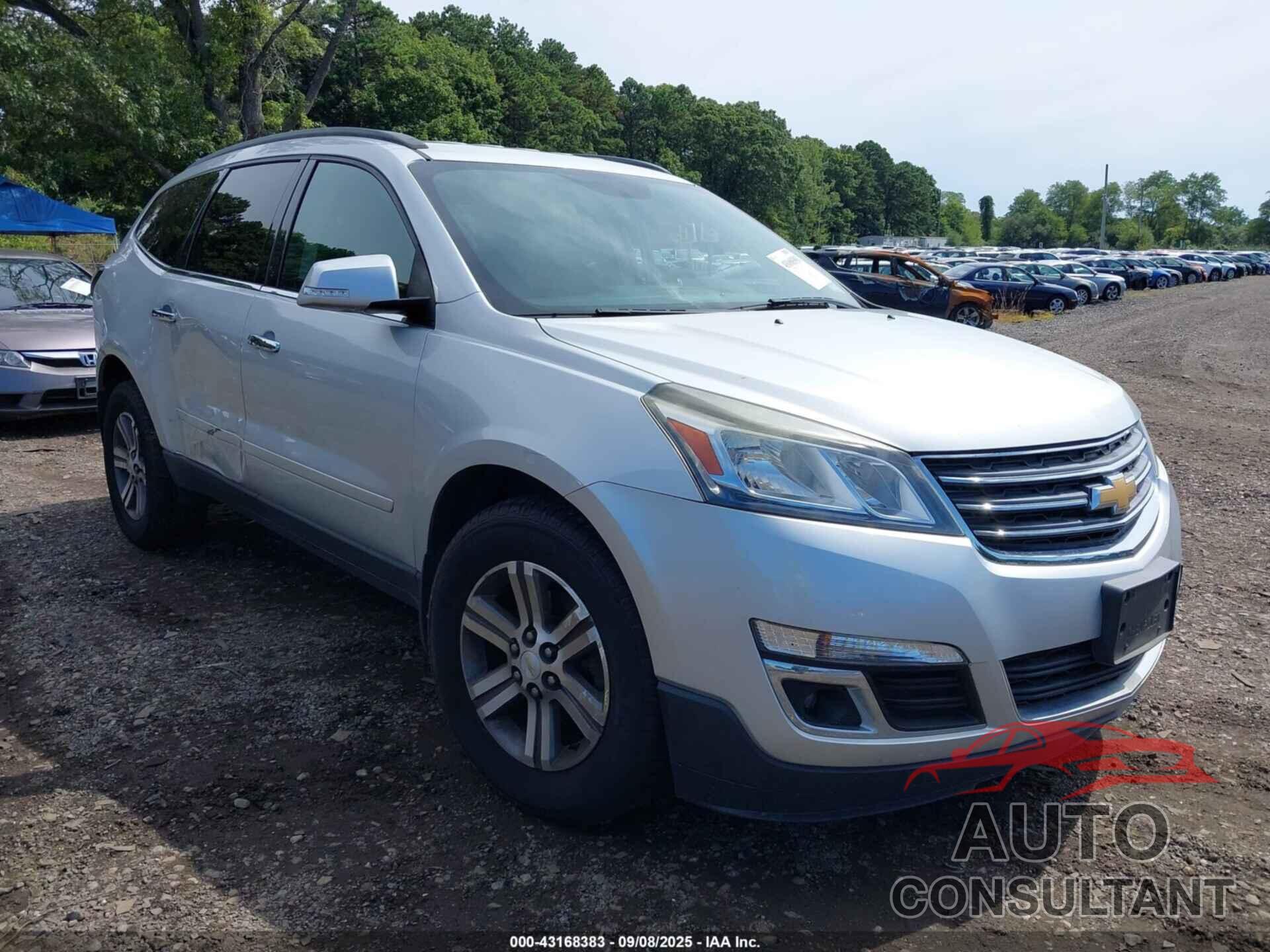 CHEVROLET TRAVERSE 2015 - 1GNKVGKD3FJ389911