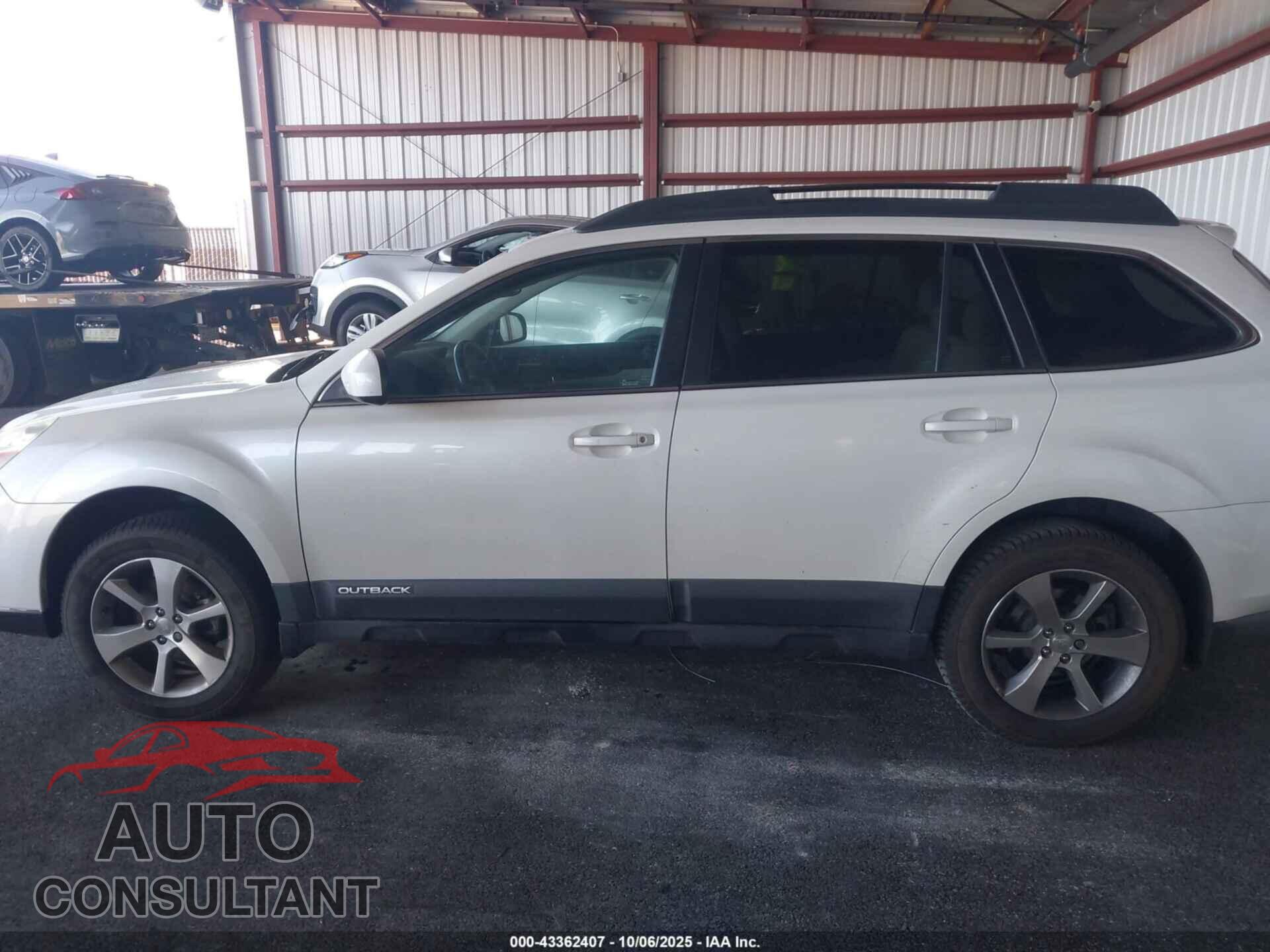 SUBARU OUTBACK 2014 - 4S4BRBLC8E3262219