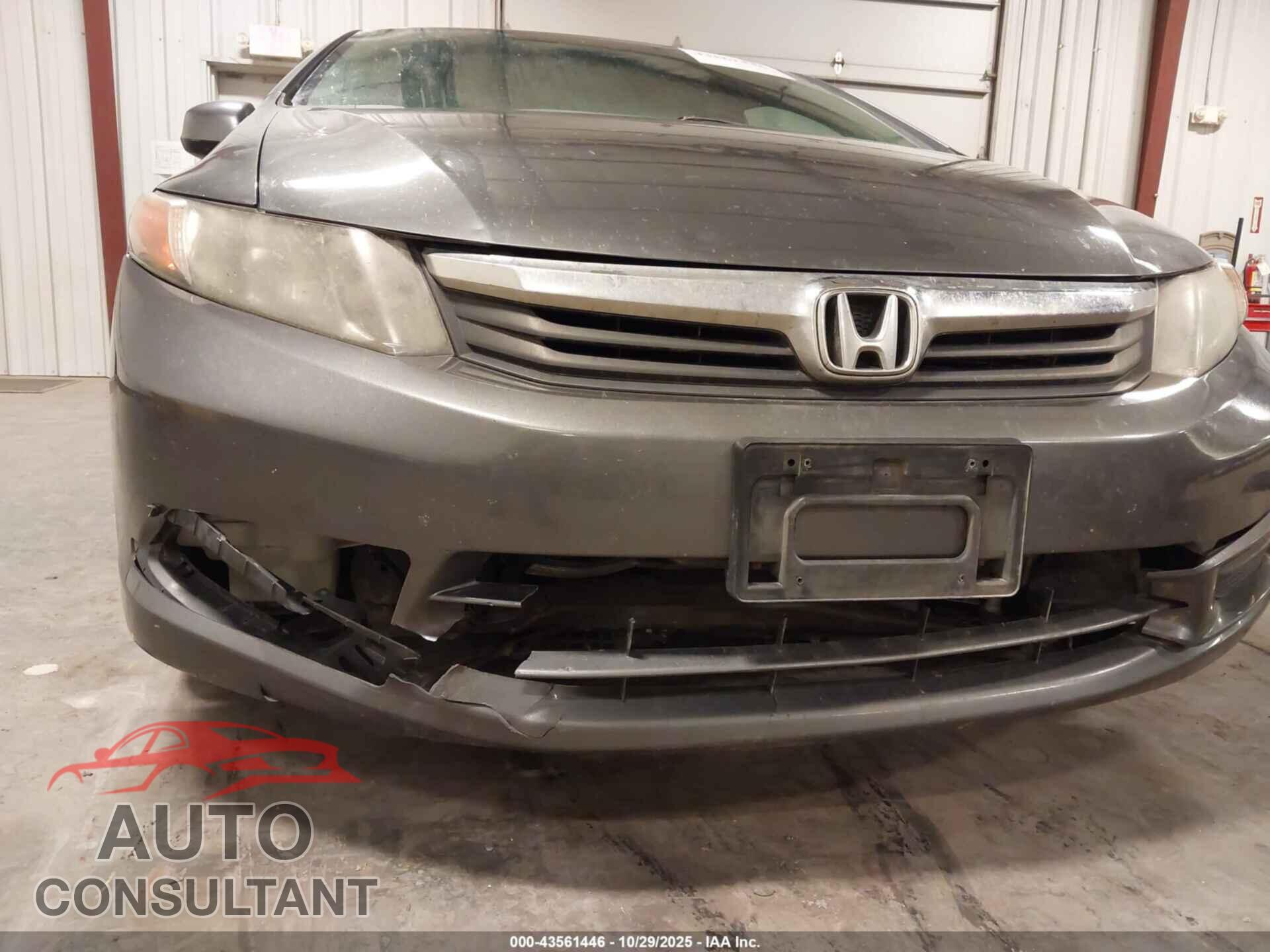 HONDA CIVIC 2012 - 19XFB2F95CE041693