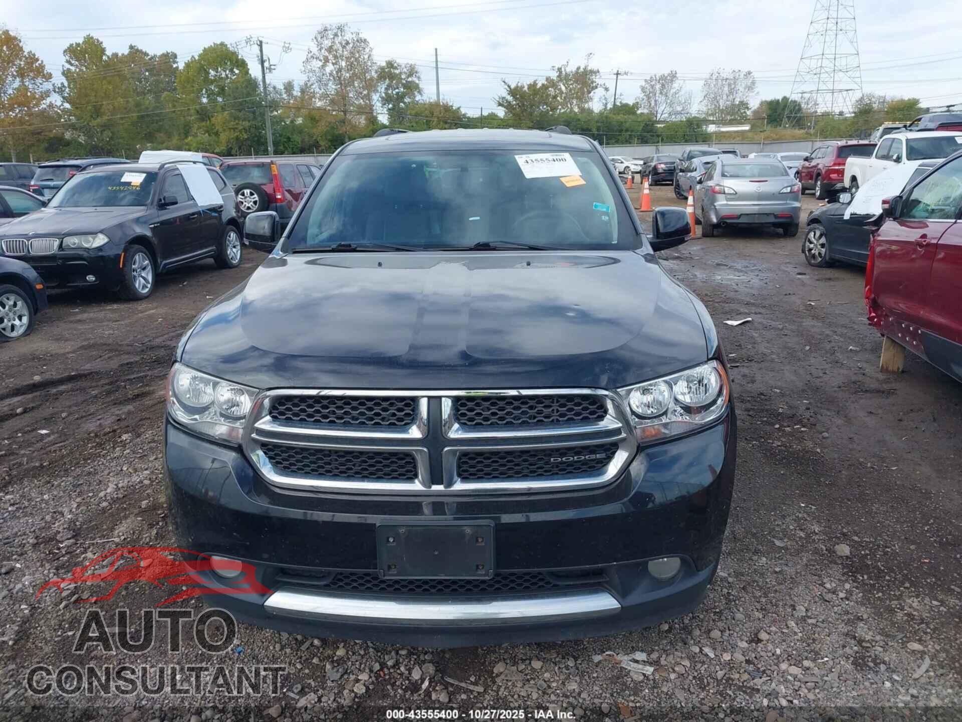 DODGE DURANGO 2012 - 1C4RDHDG8CC206624