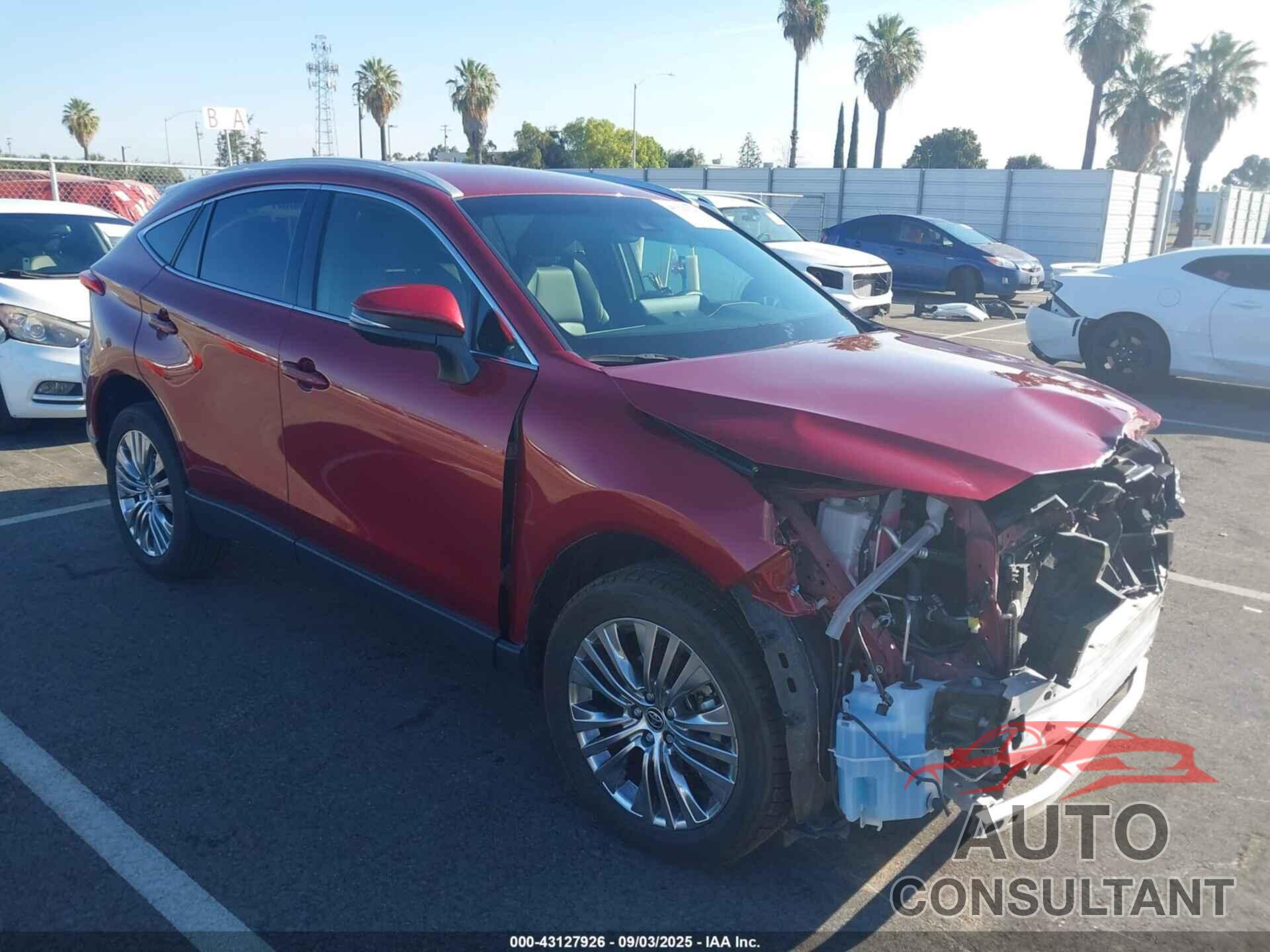 TOYOTA VENZA 2022 - JTEAAAAH7NJ111587