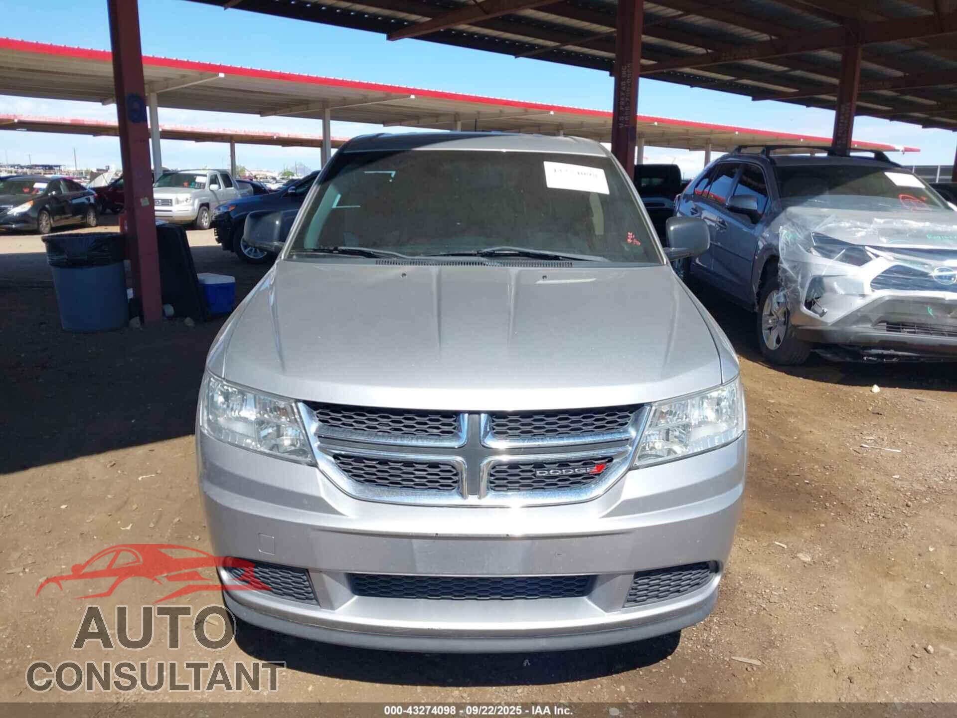 DODGE JOURNEY 2015 - 3C4PDCAB0FT597957