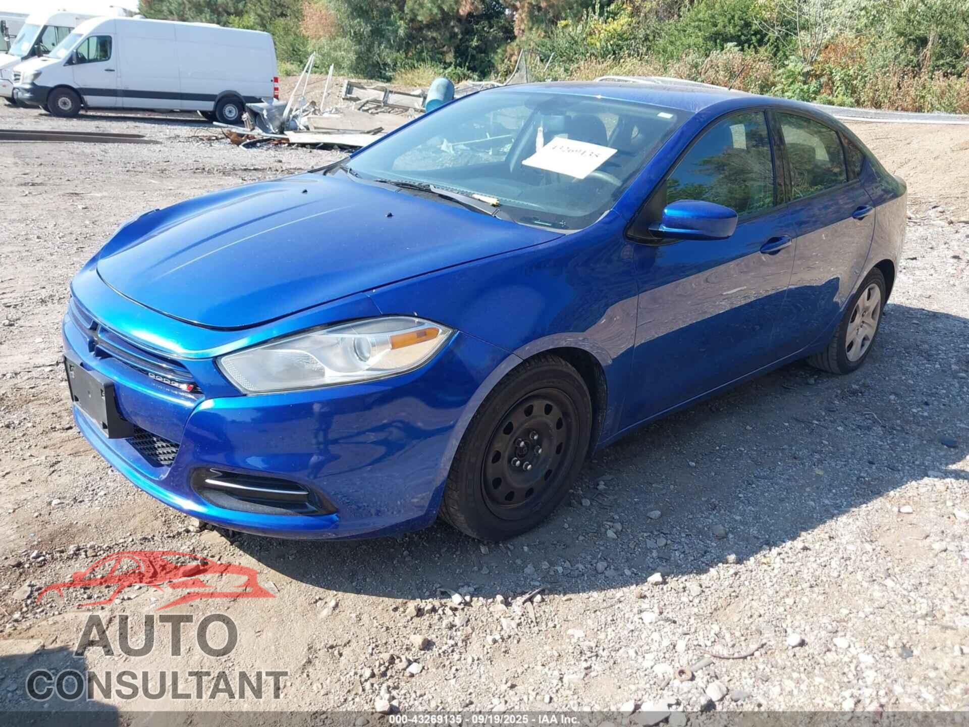 DODGE DART 2014 - 1C3CDFAA9ED718050