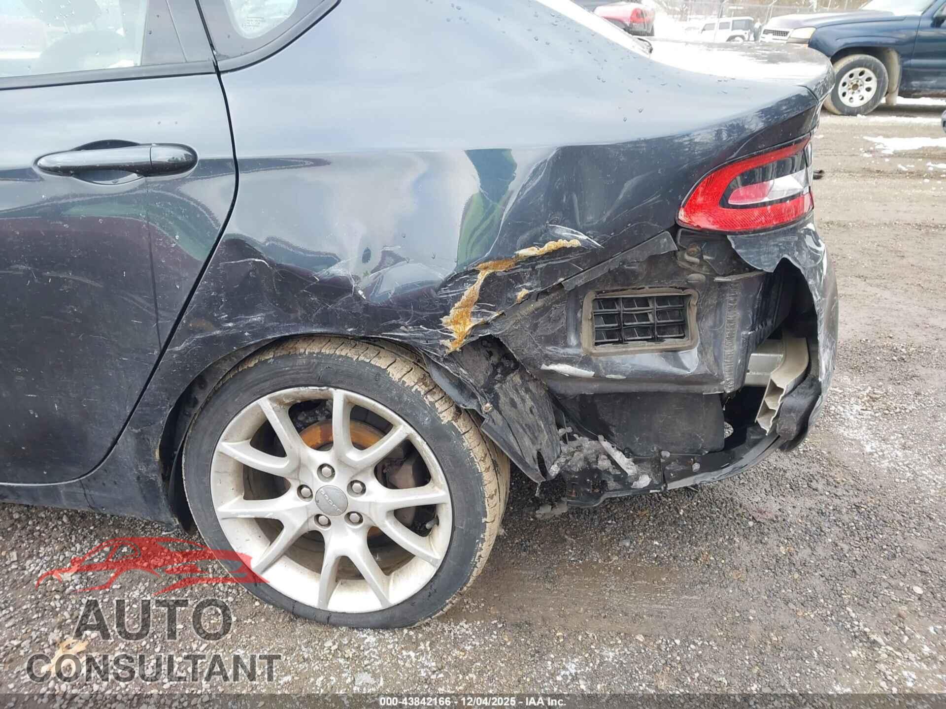 DODGE DART 2013 - 1C3CDFBA1DD137350