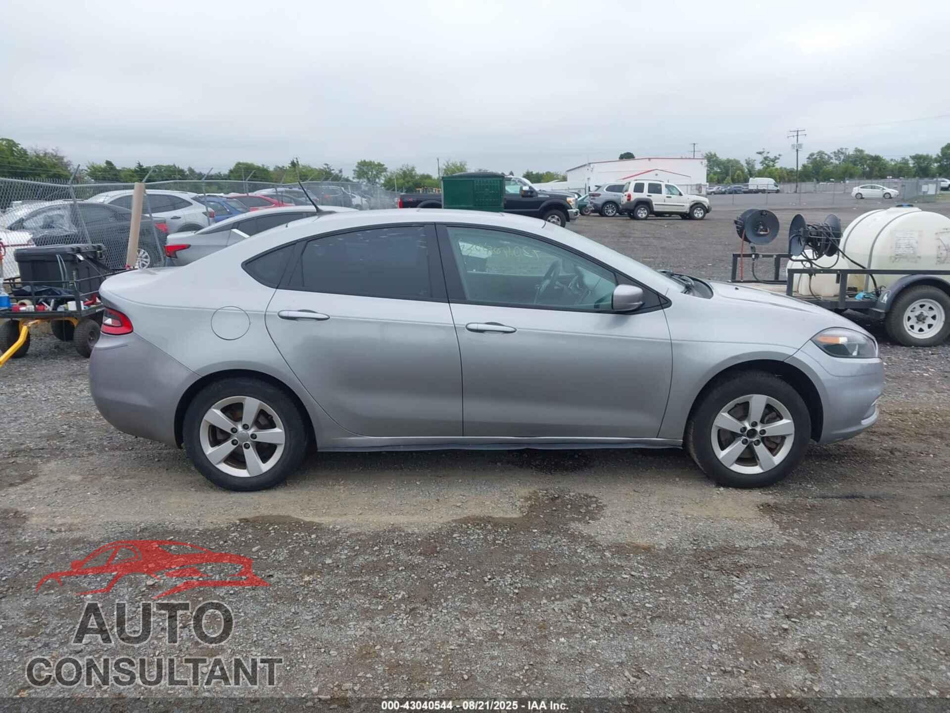 DODGE DART 2015 - 1C3CDFBB6FD132544