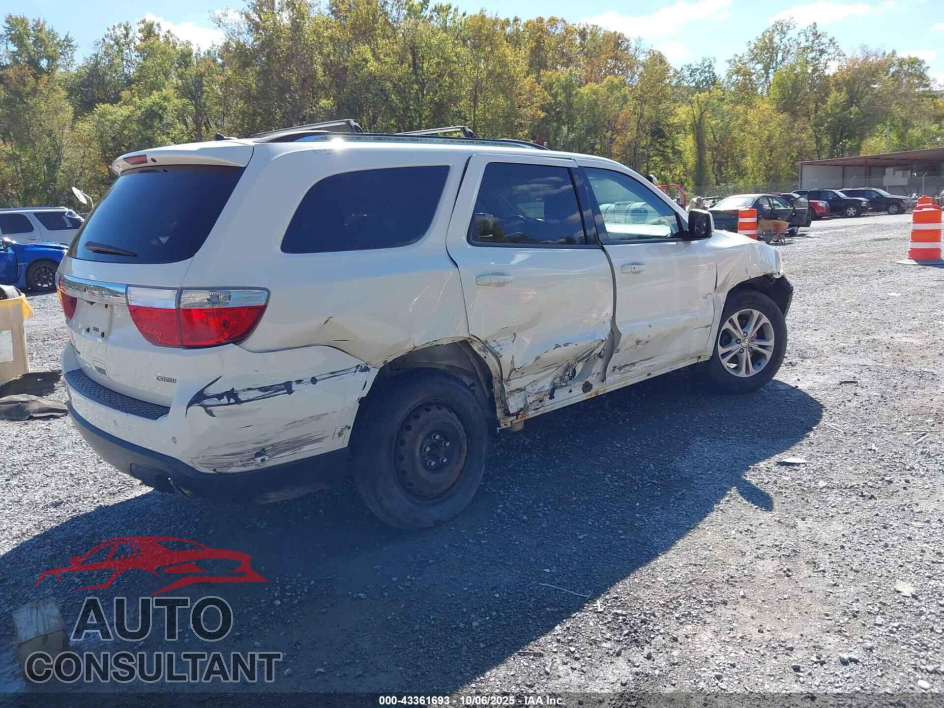 DODGE DURANGO 2011 - 1D4RE4GG2BC693581
