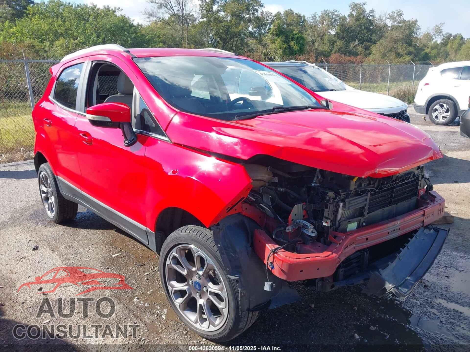 FORD ECOSPORT 2020 - MAJ6S3KL9LC360843