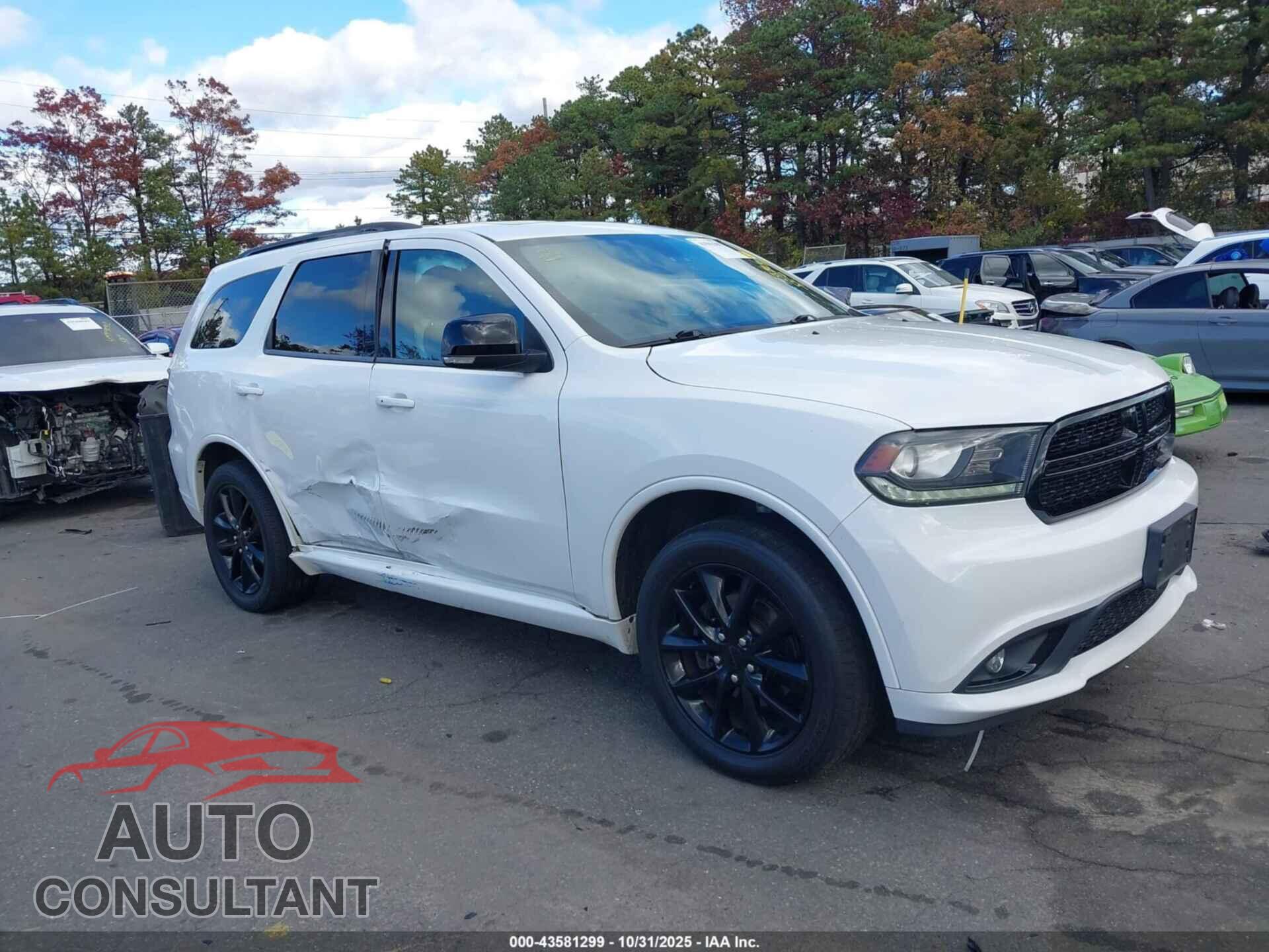 DODGE DURANGO 2017 - 1C4RDJDG2HC737610