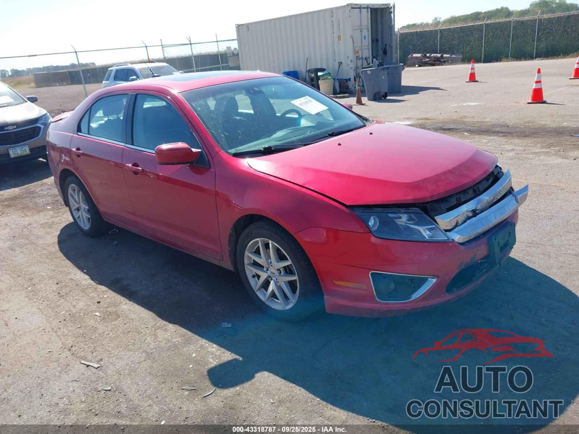 FORD FUSION 2012 - 3FAHP0JA2CR217615