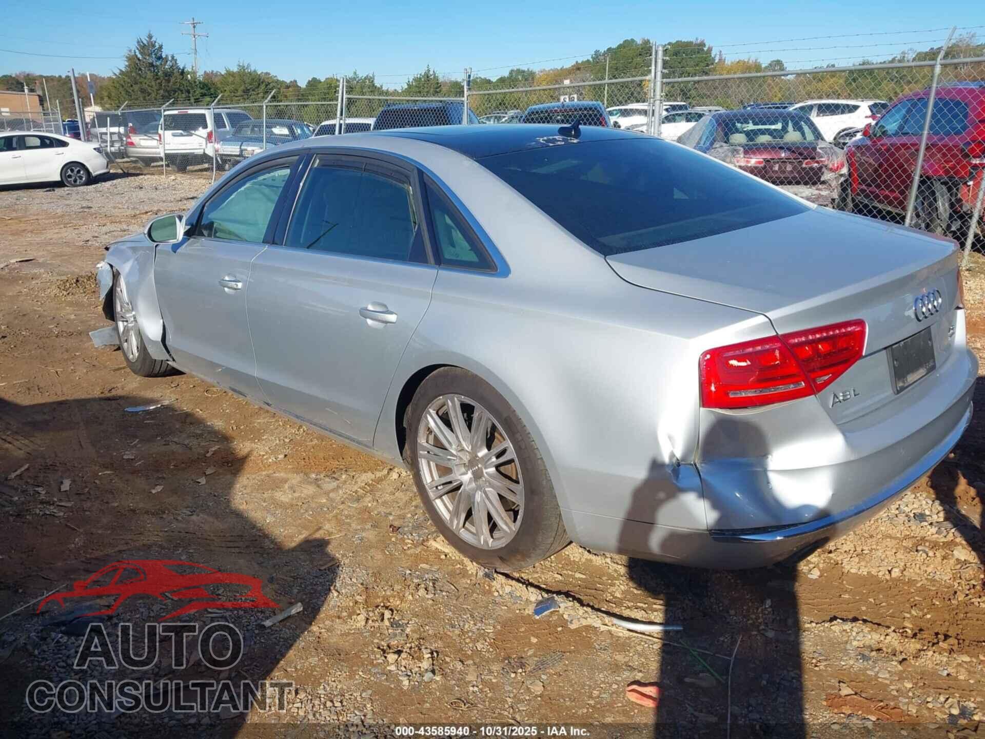 AUDI A8 L 2011 - WAURVAFD4BN018321