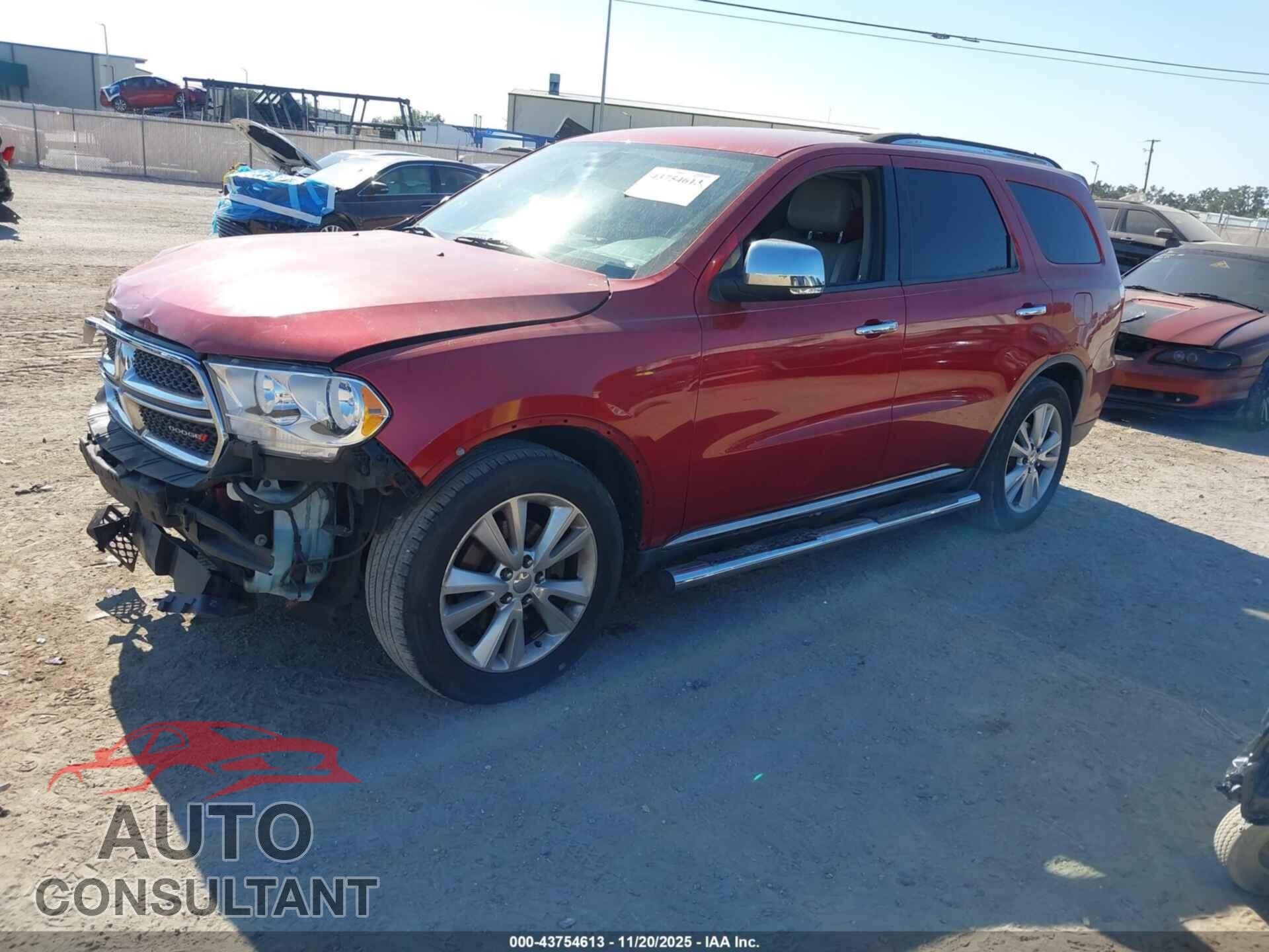 DODGE DURANGO 2011 - 1D4SD4GT7BC592991