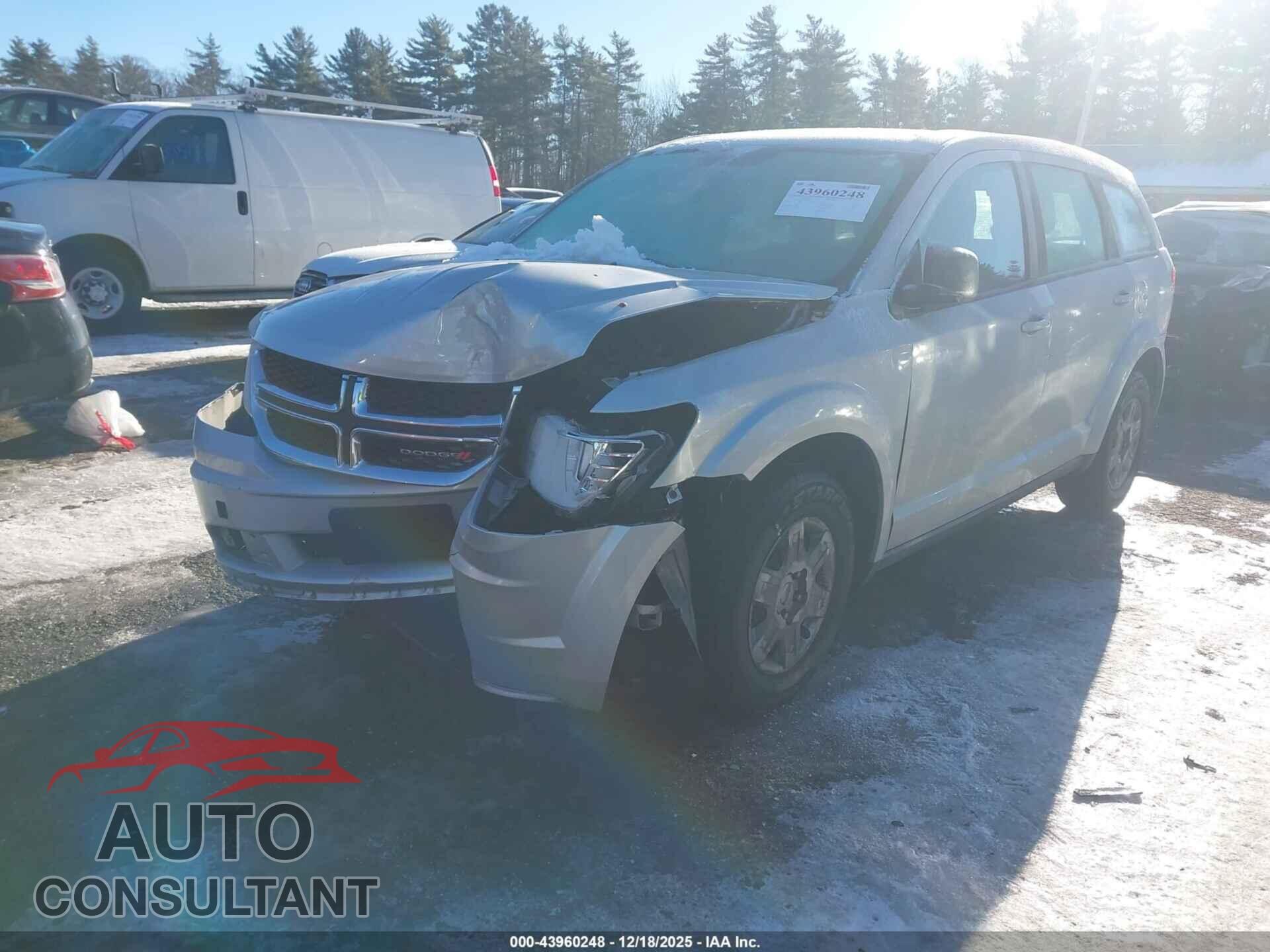 DODGE JOURNEY 2012 - 3C4PDCAB9CT216831