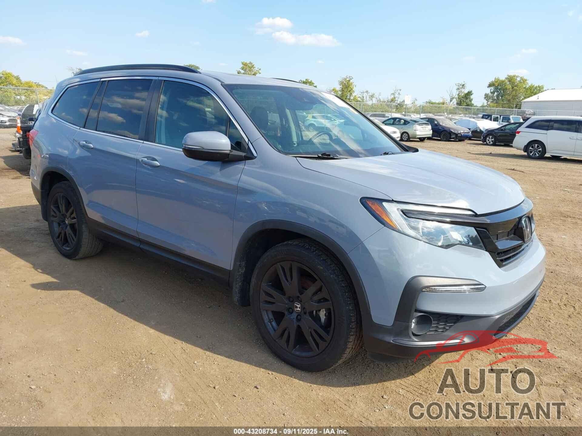 HONDA PILOT 2022 - 5FNYF5H22NB032767