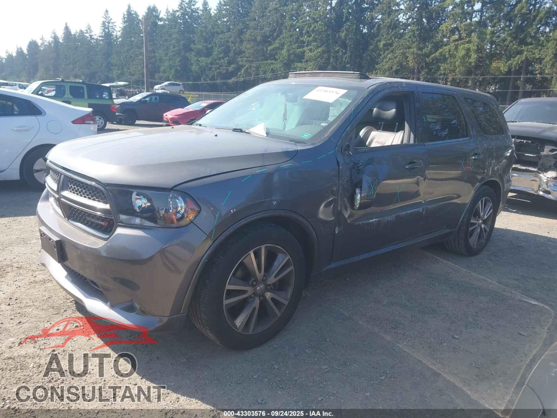 DODGE DURANGO 2013 - 1C4SDHCT3DC687528