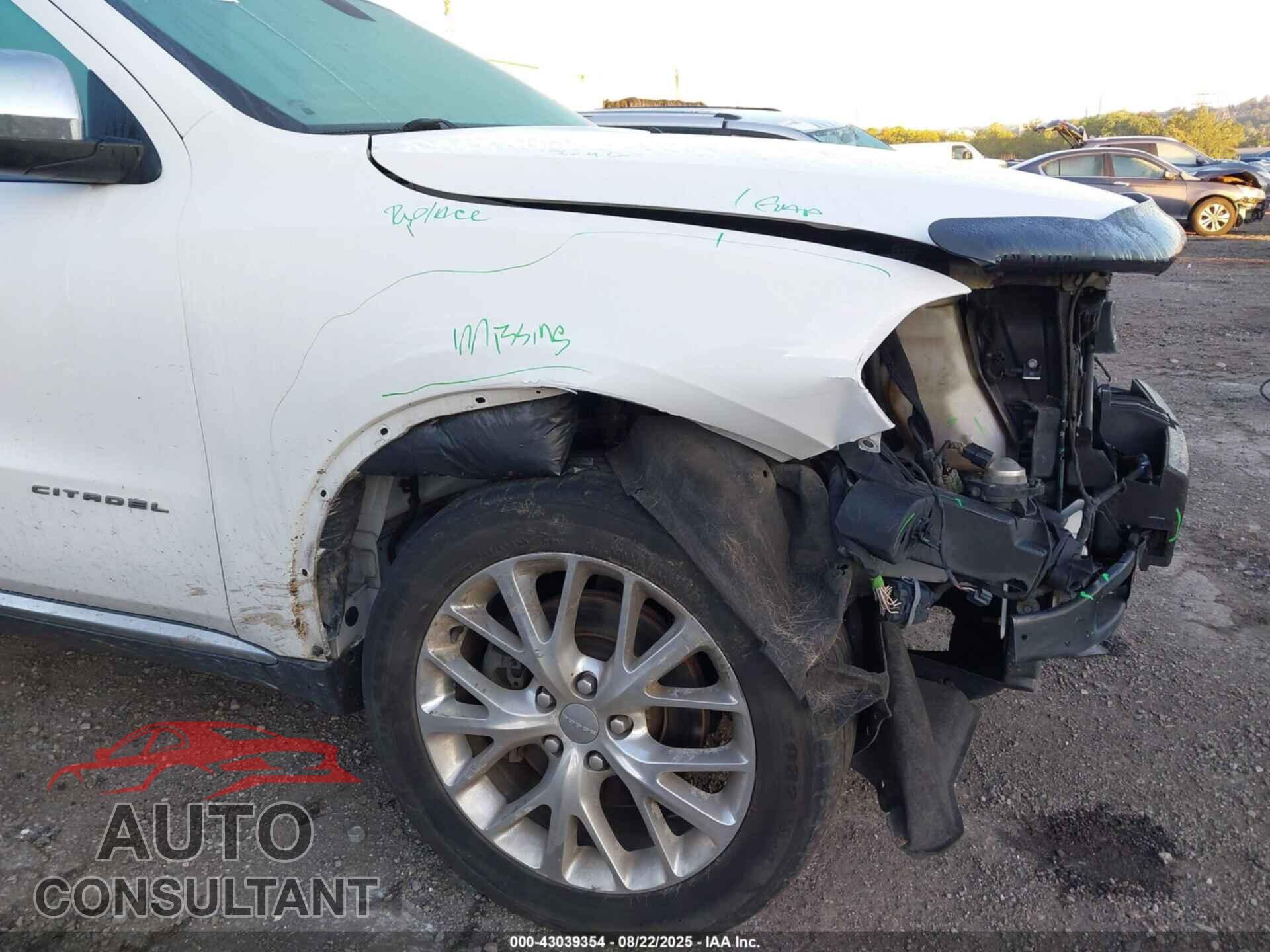 DODGE DURANGO 2015 - 1C4SDJET0FC708178