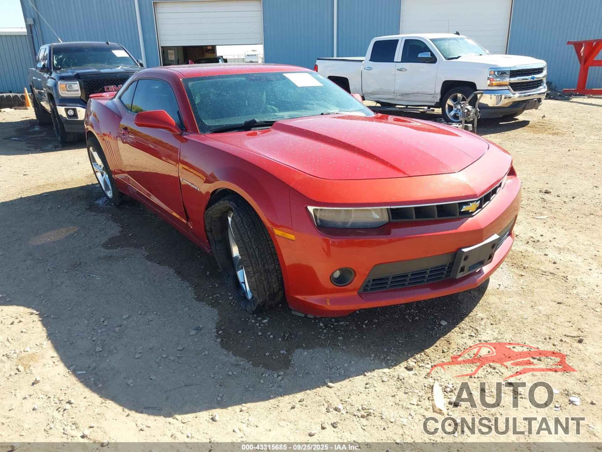 CHEVROLET CAMARO 2014 - 2G1FC1E35E9151514