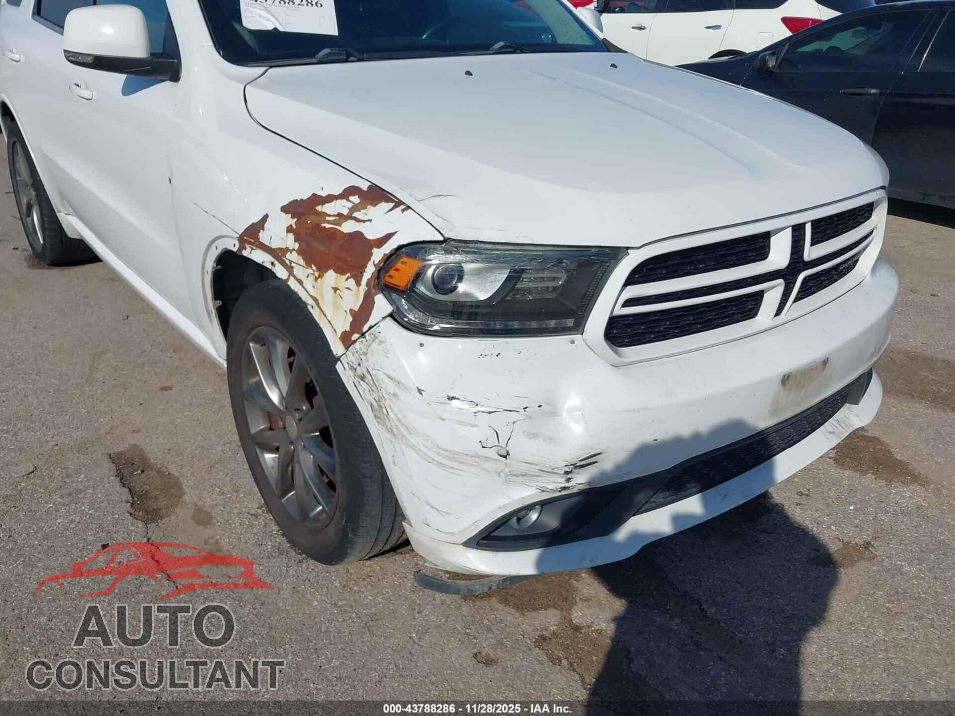 DODGE DURANGO 2017 - 1C4RDHDGXHC930483