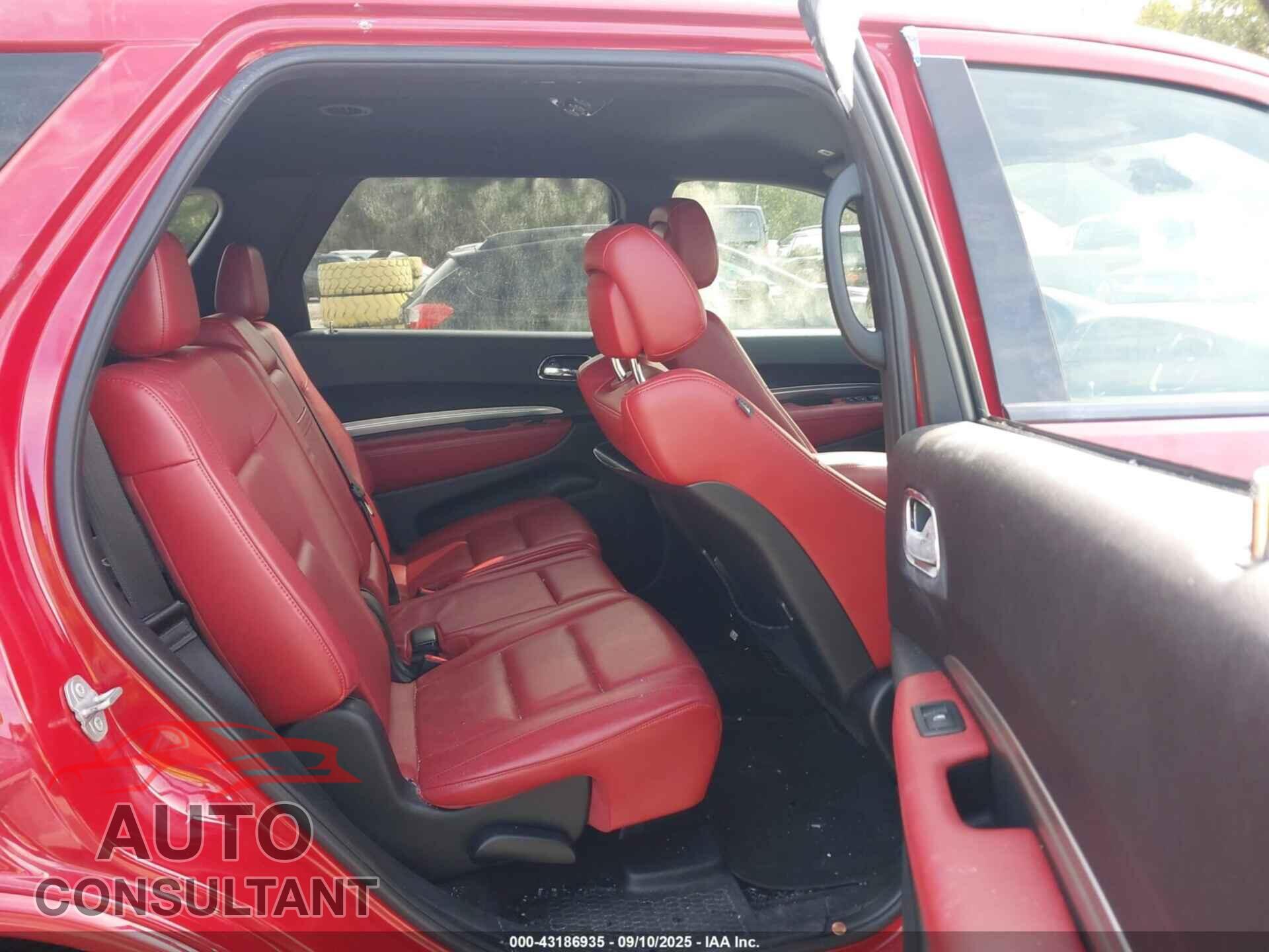 DODGE DURANGO 2017 - 1C4SDJCT8HC935933