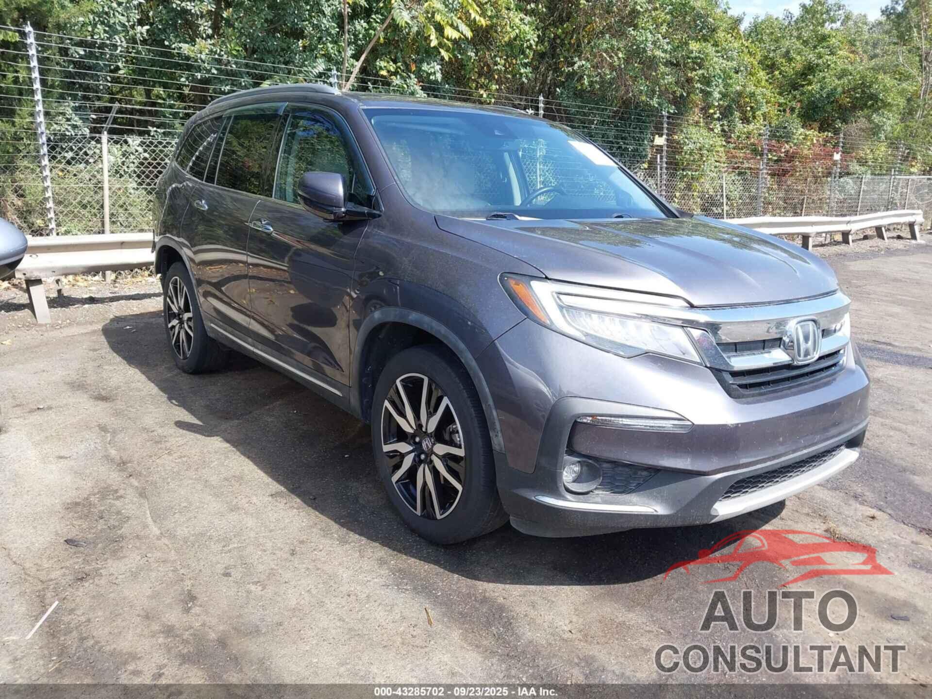 HONDA PILOT 2019 - 5FNYF5H95KB010979