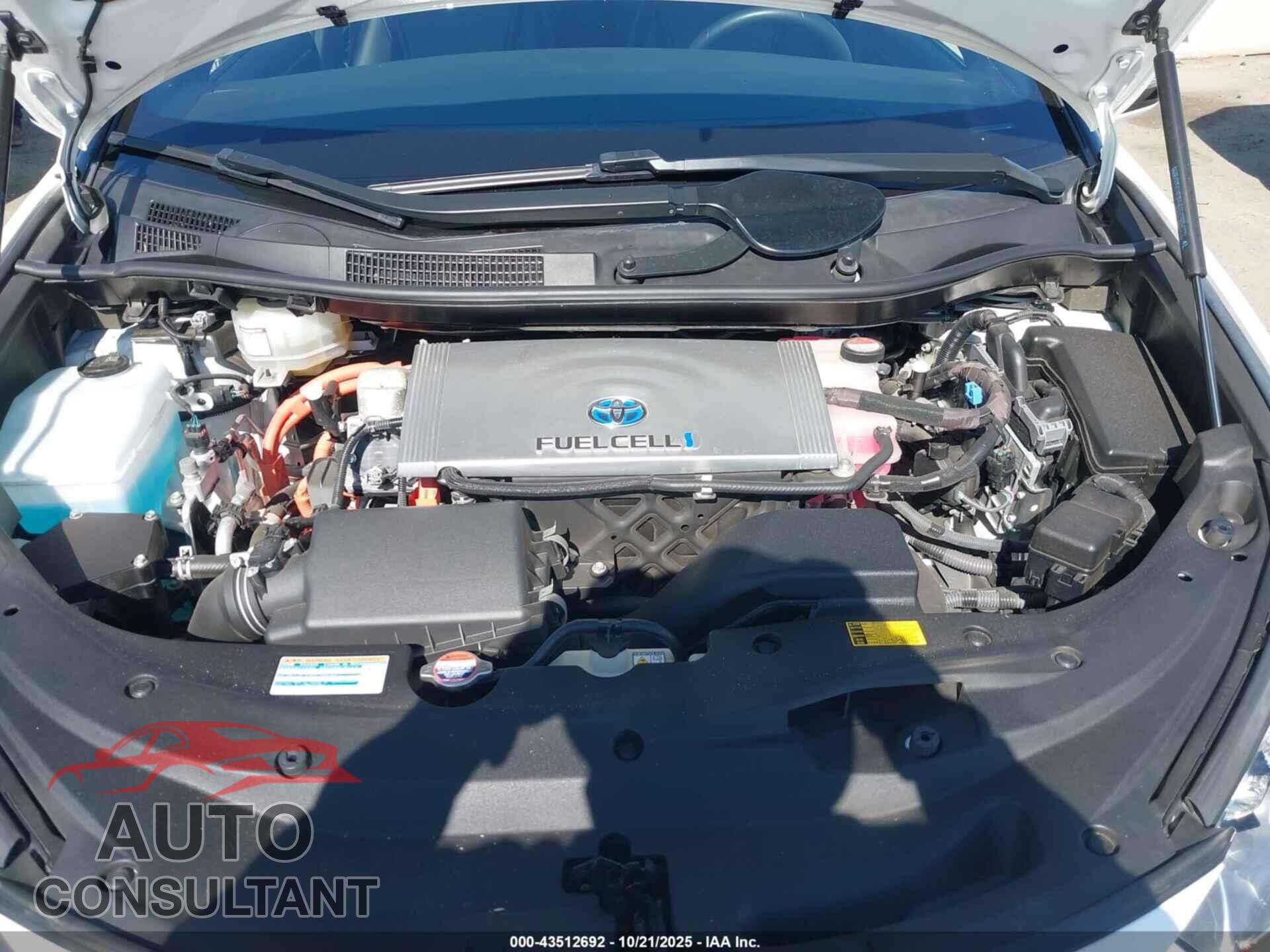 TOYOTA MIRAI 2018 - JTDBVRBD9JA005255