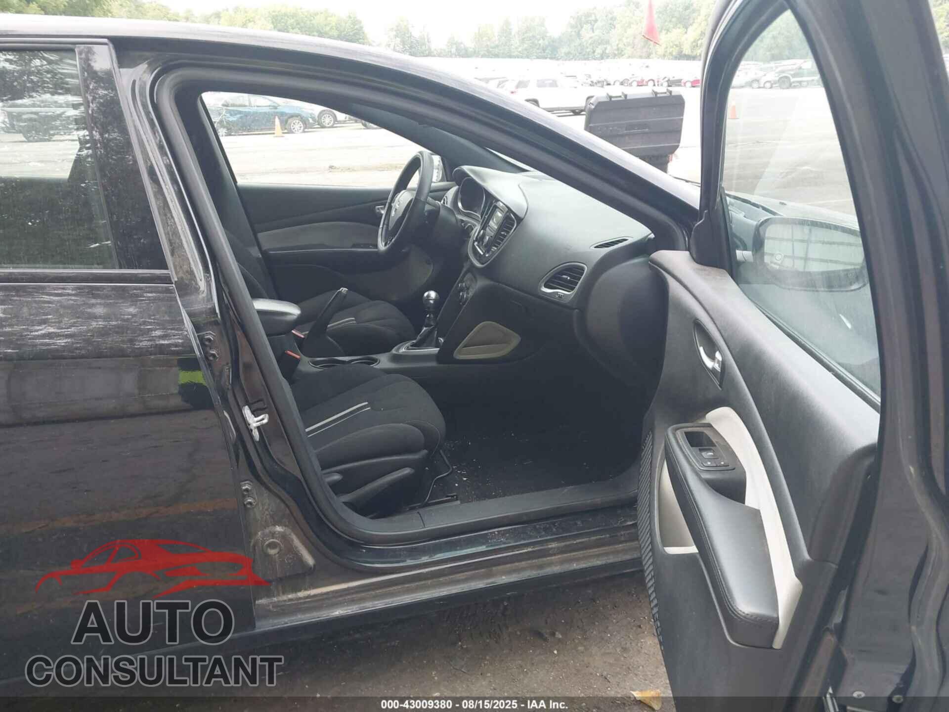 DODGE DART 2013 - 1C3CDFBA2DD238476
