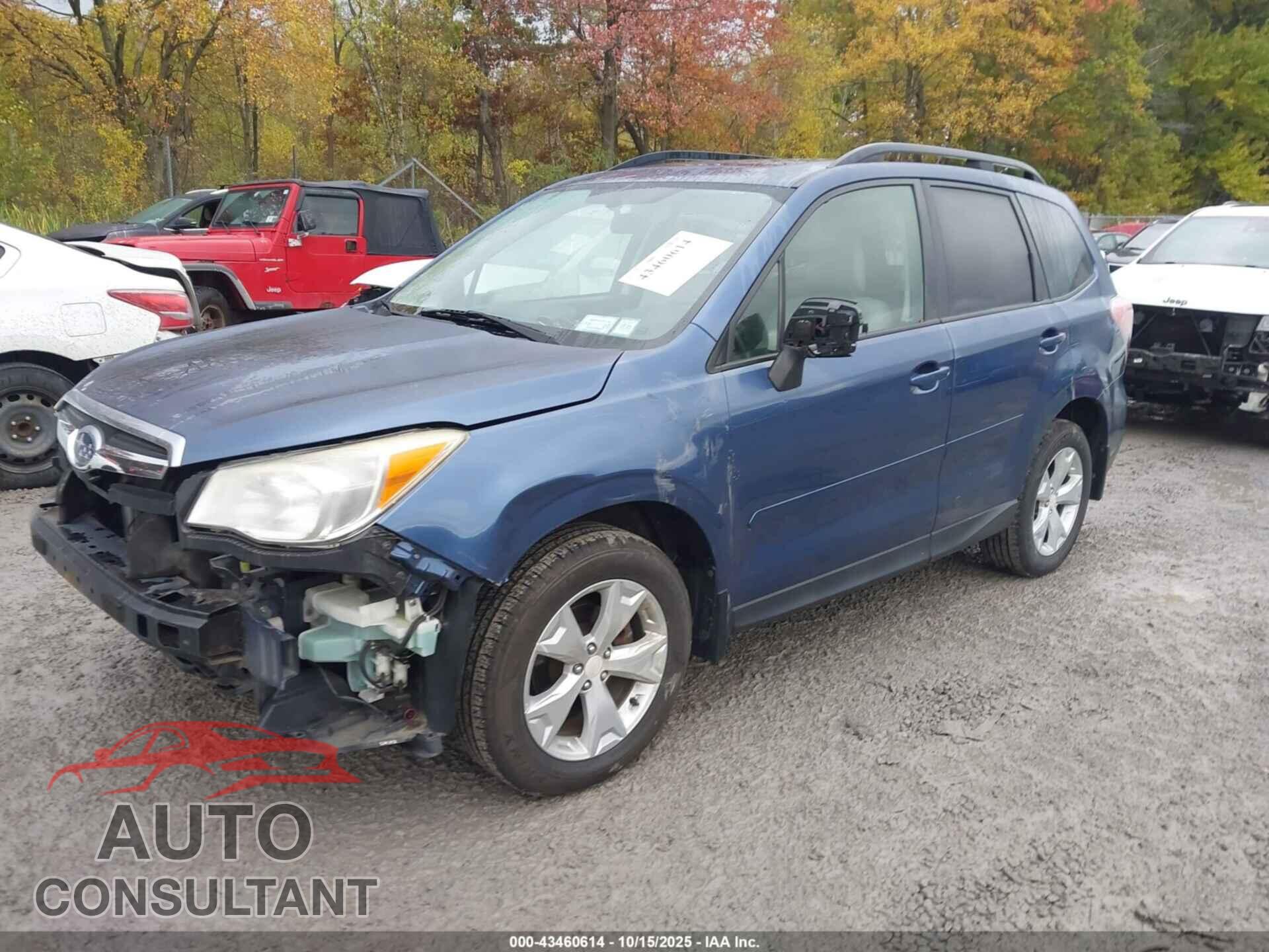 SUBARU FORESTER 2014 - JF2SJAGC5EH436834