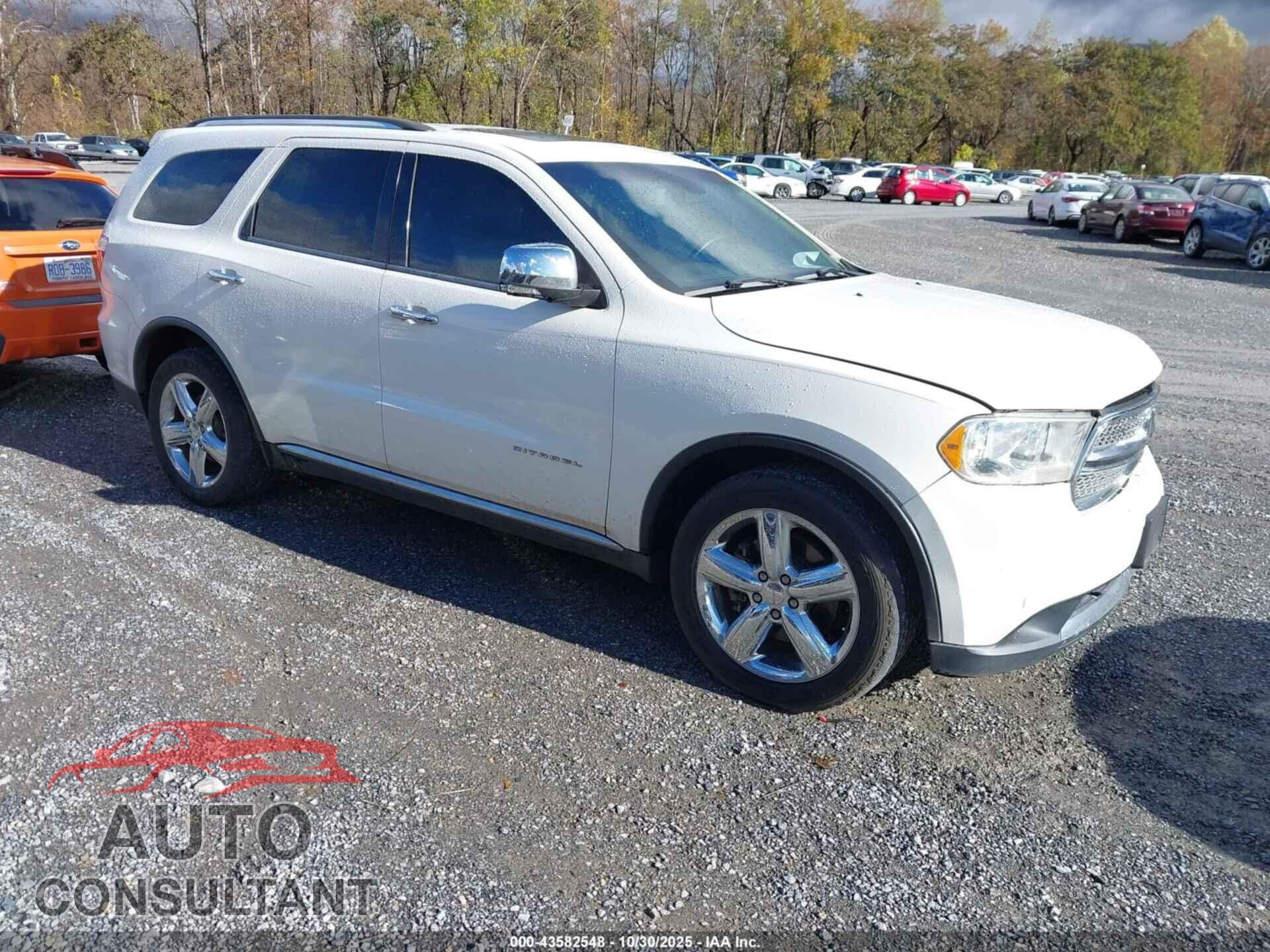 DODGE DURANGO 2012 - 1C4SDHETXCC105937