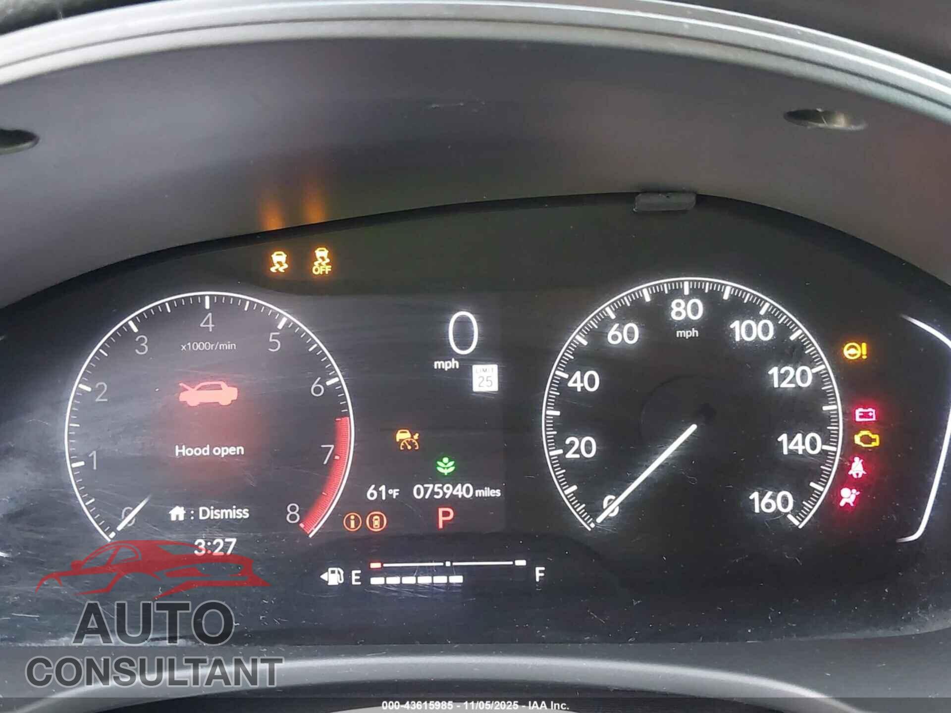 HONDA CIVIC 2022 - JHMFE1F7XNX009727