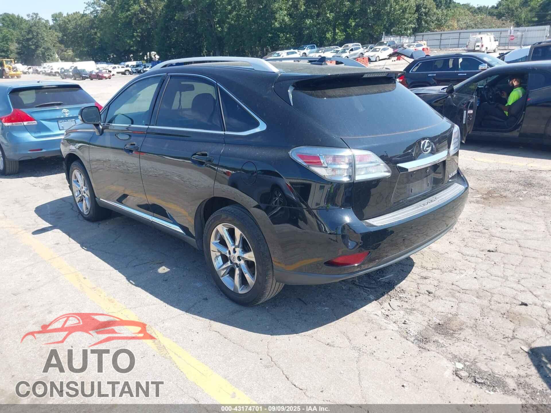 LEXUS RX 350 2011 - 2T2ZK1BA6BC060107