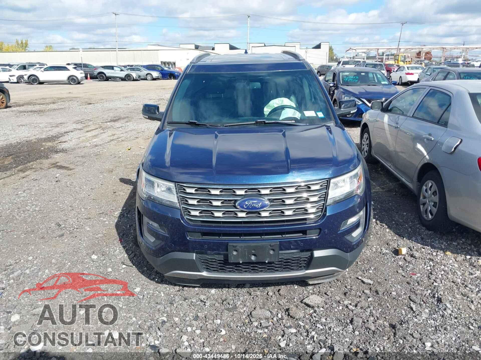 FORD EXPLORER 2017 - 1FM5K8D85HGC45888