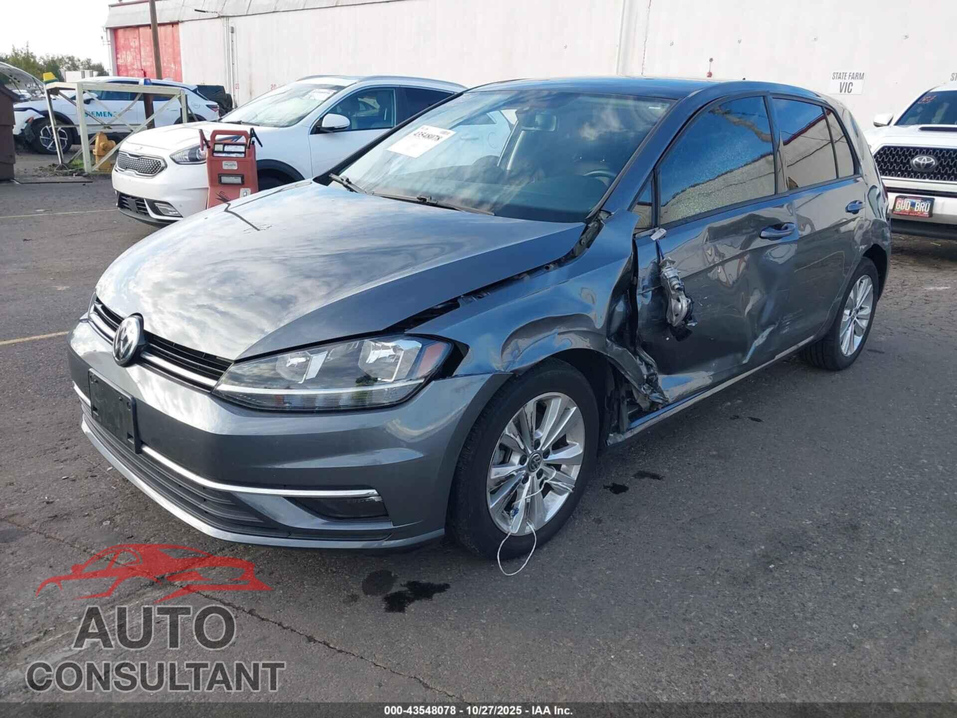 VOLKSWAGEN GOLF 2019 - 3VWG57AU2KM025151