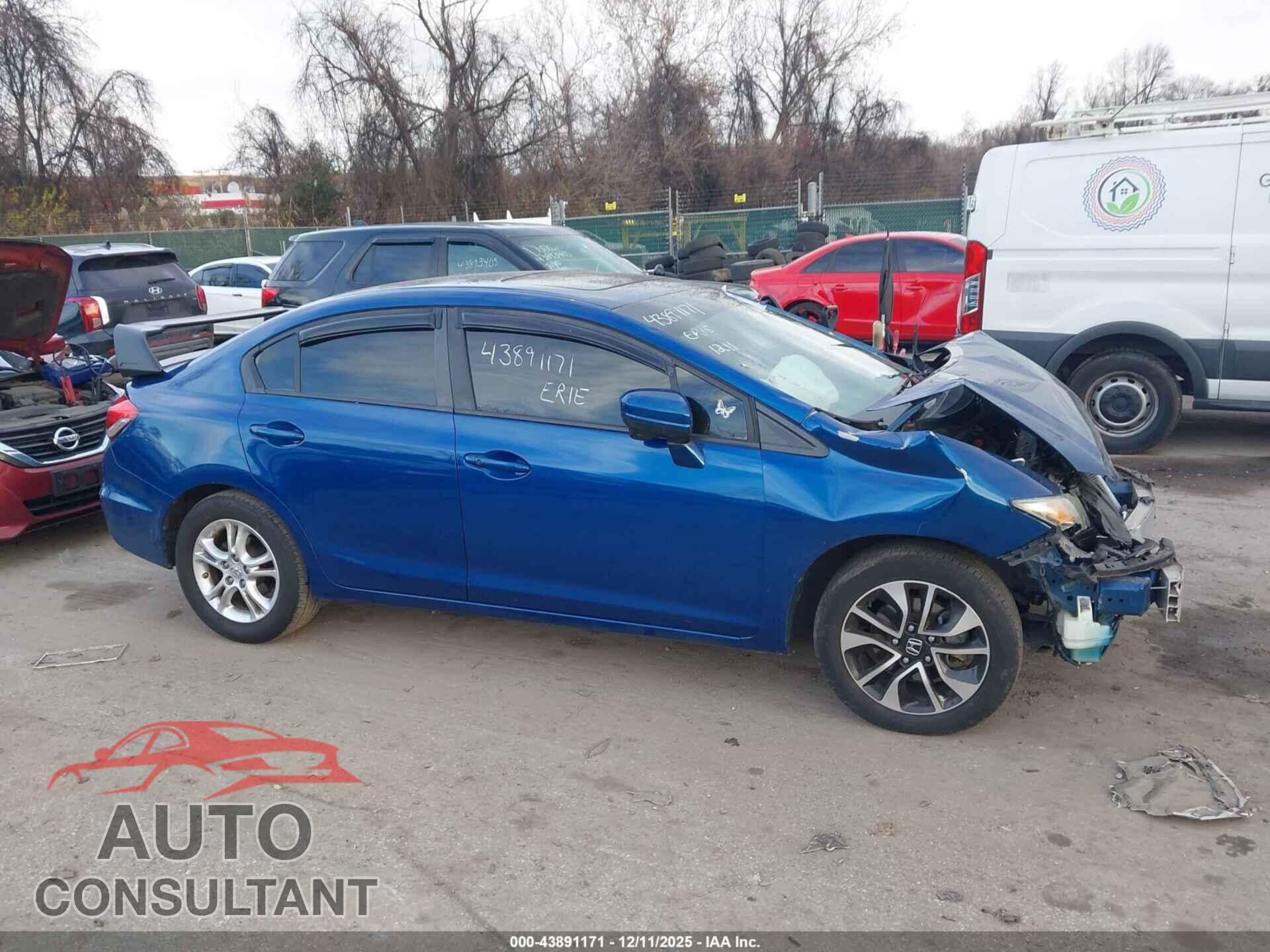 HONDA CIVIC 2015 - 19XFB2F88FE070598