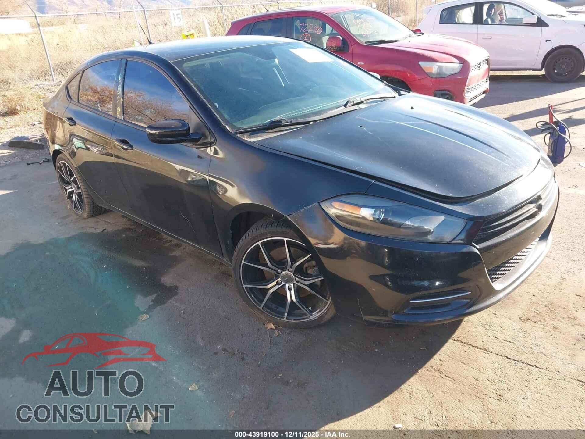 DODGE DART 2015 - 1C3CDFAA2FD278223