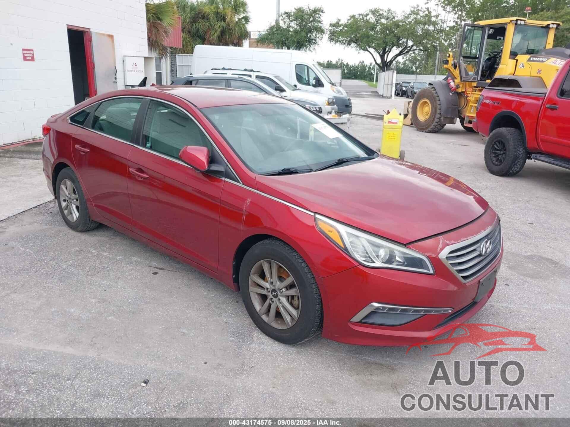 HYUNDAI SONATA 2015 - 5NPE24AF5FH122665